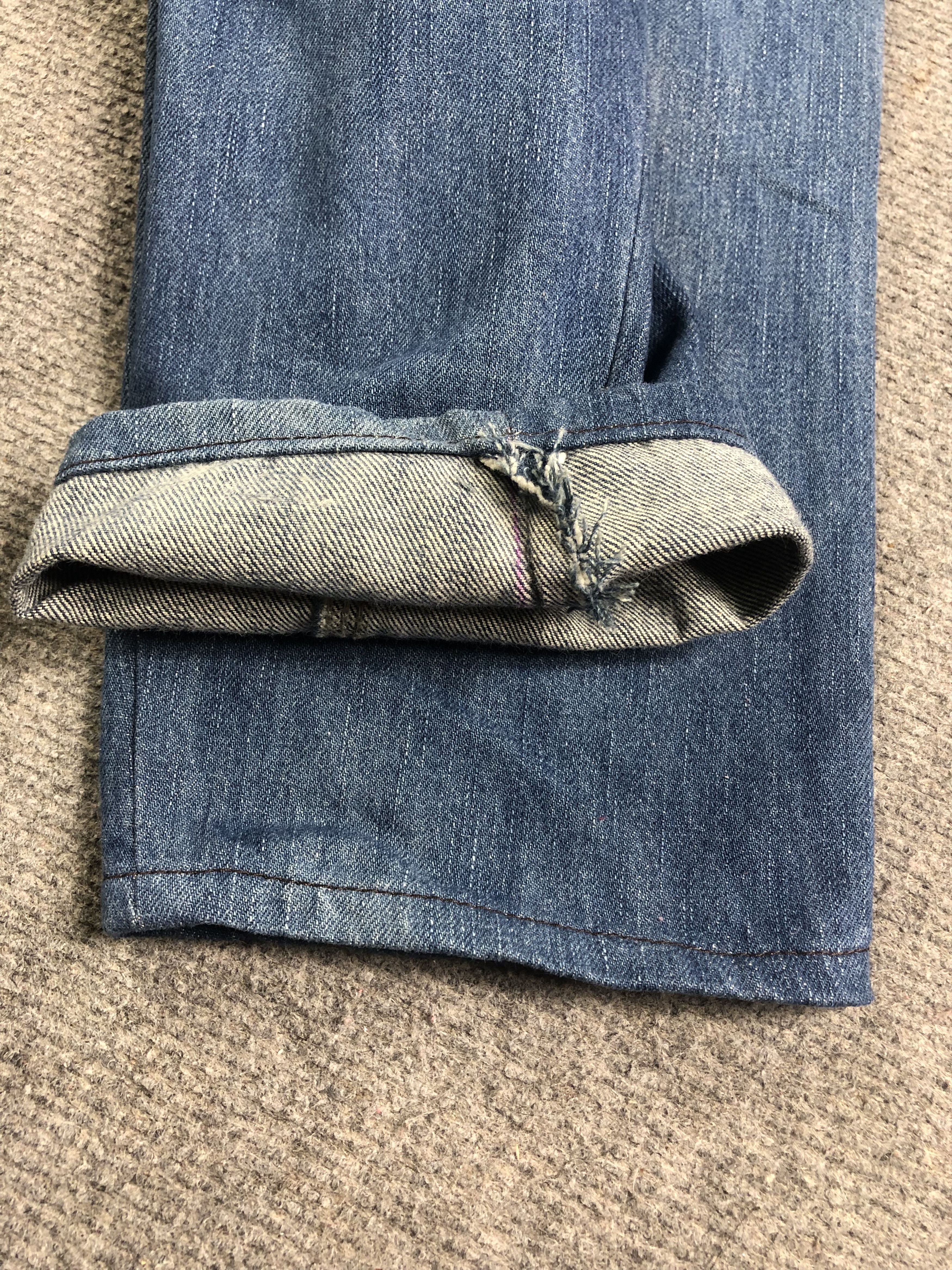 Diesel Wash Blue Diesel Denim Jeans 30x29 Size US 30 / EU 46 - 14 Thumbnail