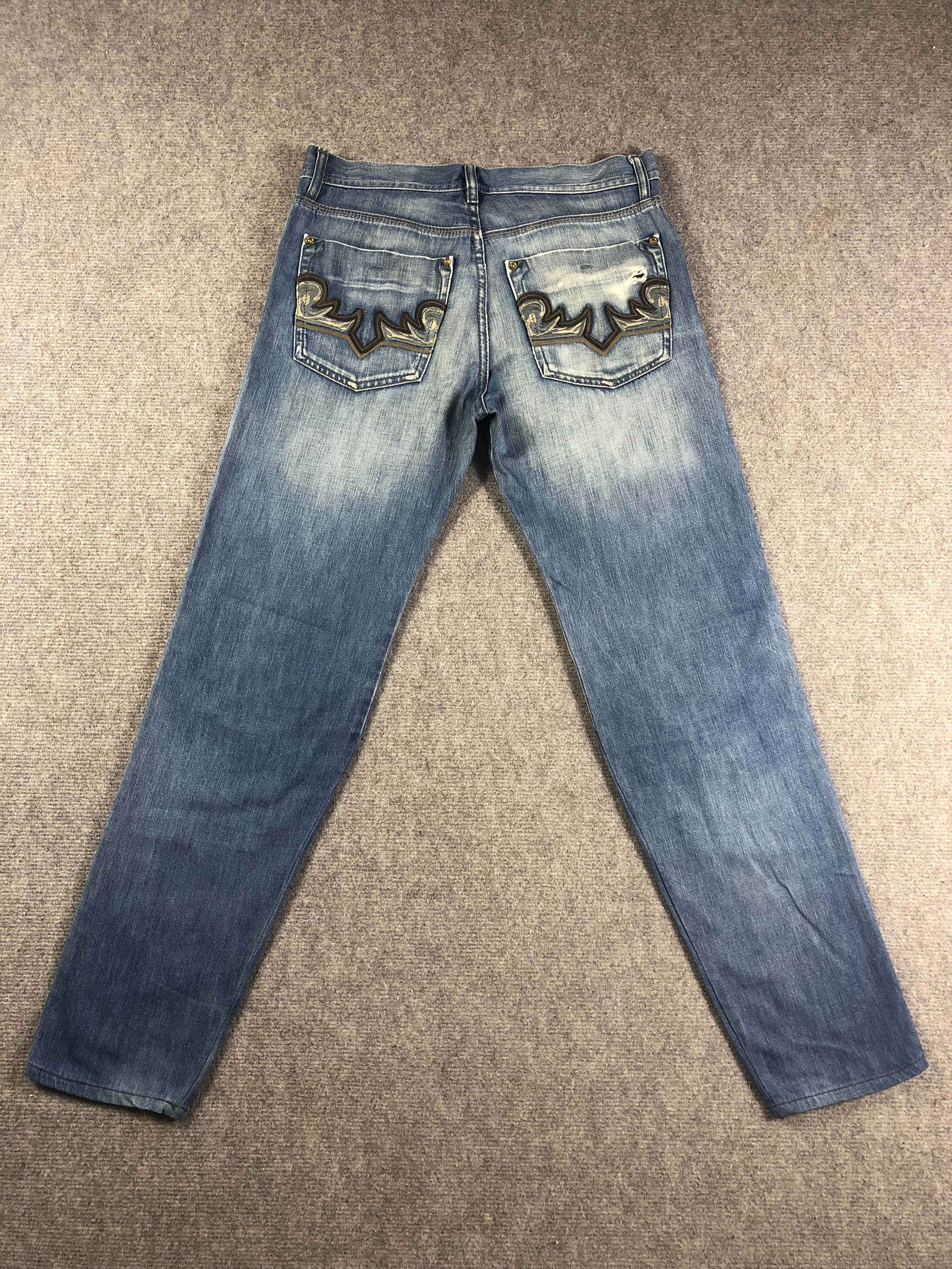Diesel Wash Blue Diesel Denim Jeans 30x29 Size US 30 / EU 46 - 15 Thumbnail