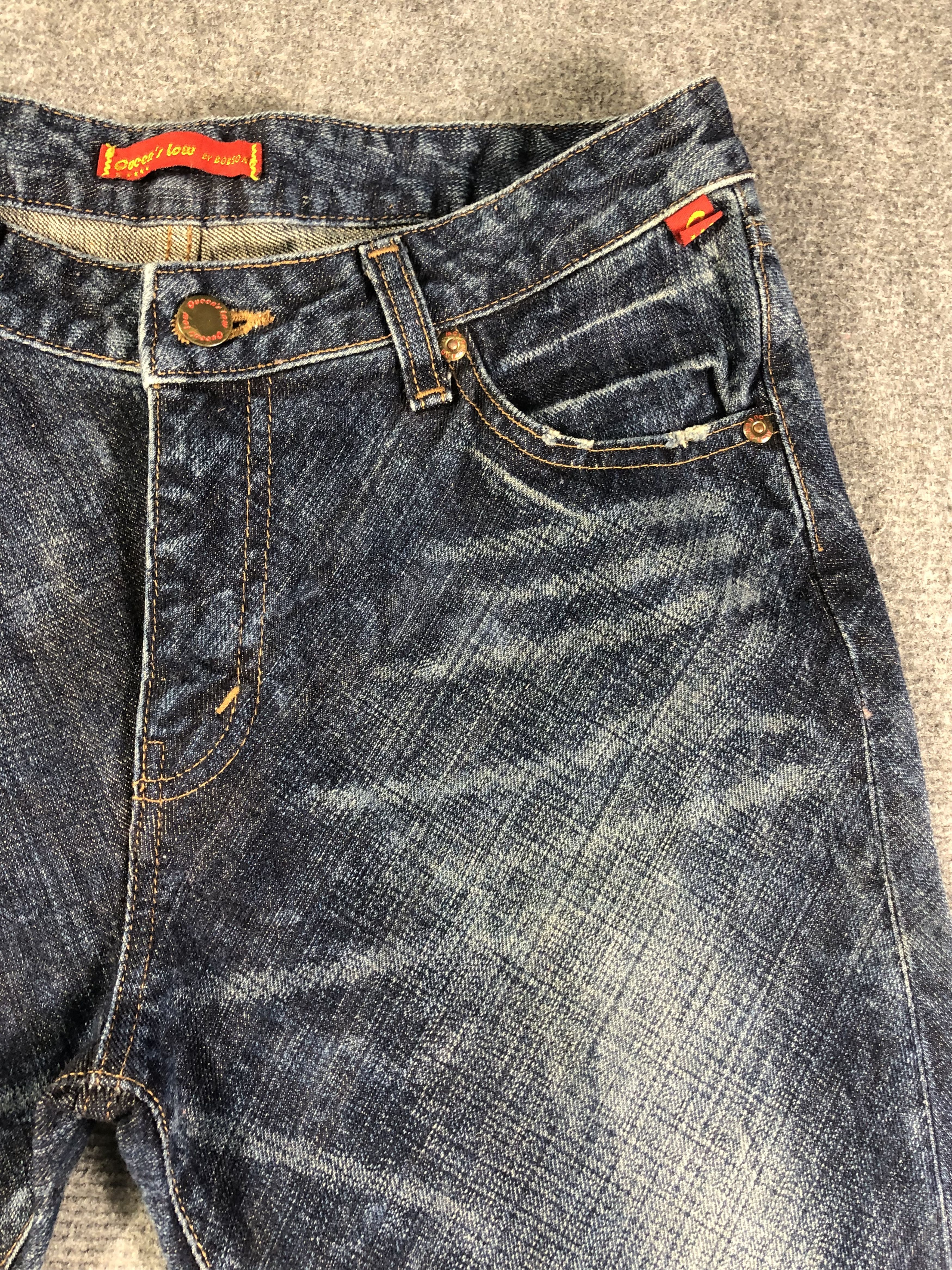 Other Queen's Low by Bobson Flare Jeans 29x28 Size 29" - 4 Thumbnail