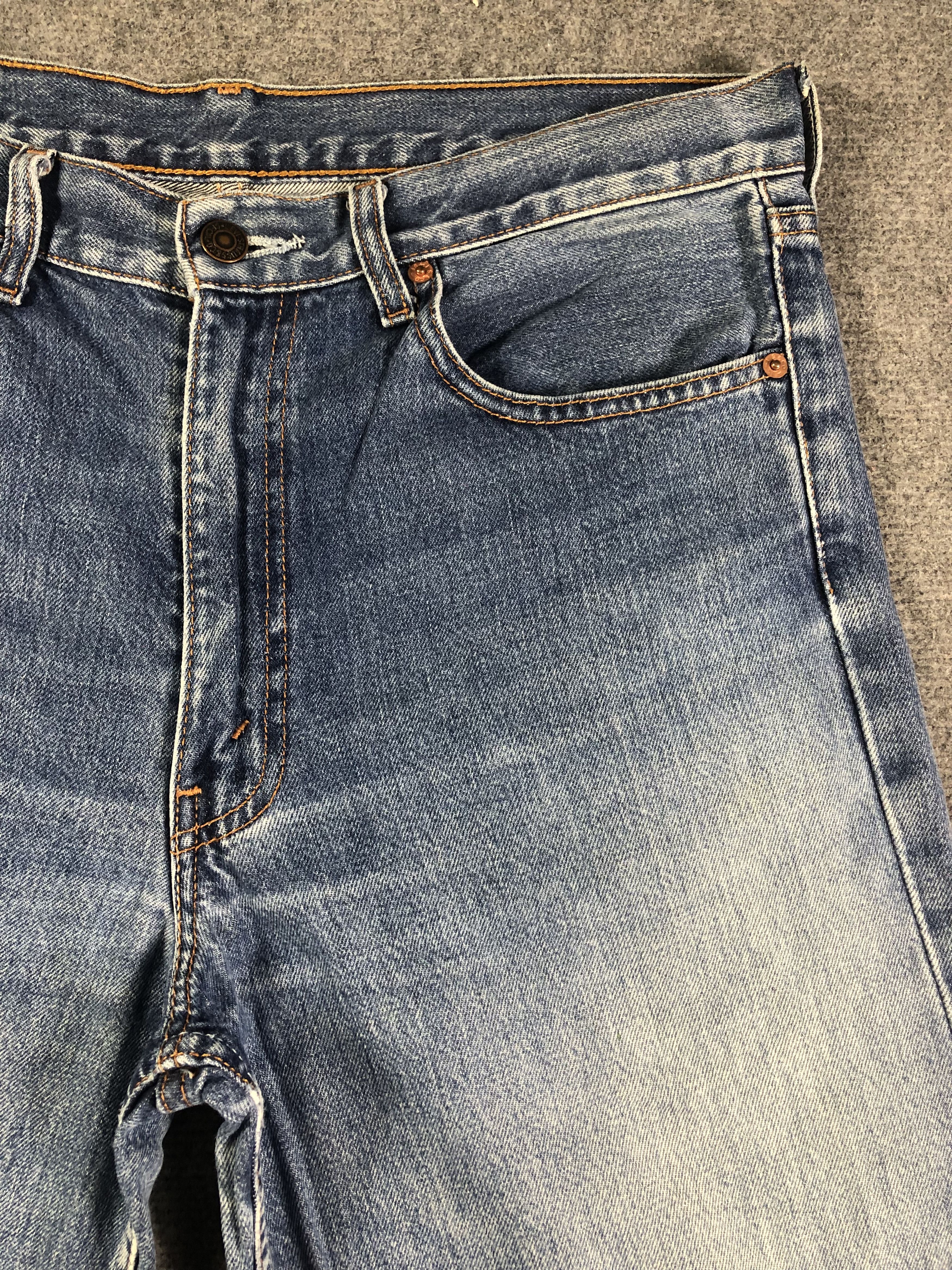 Levi's Wash Blue Levis 508 Denim Jeans 34x30.5 Size US 34 / EU 50 - 4 Thumbnail
