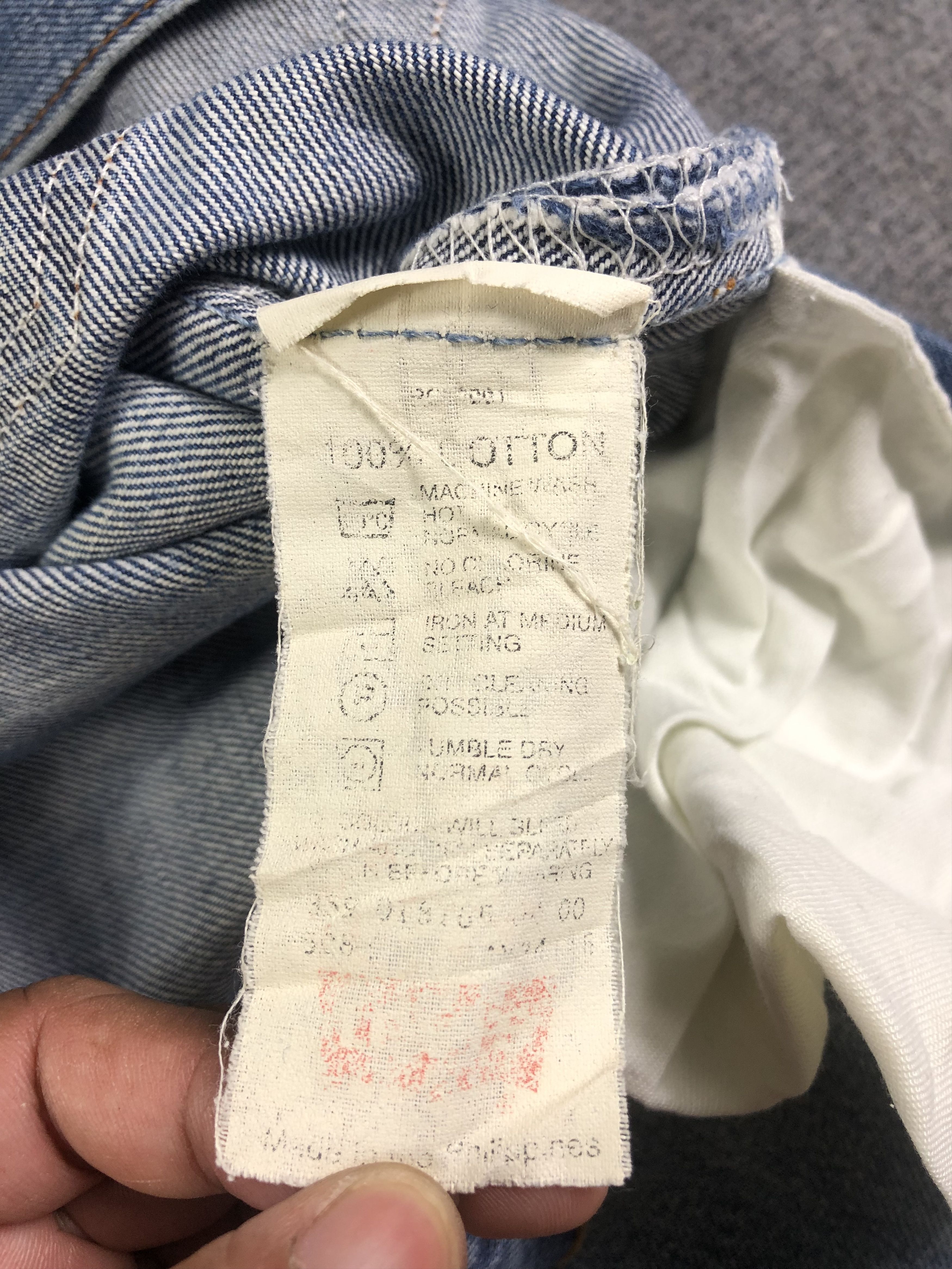 Levi's Wash Blue Levis 508 Denim Jeans 34x30.5 Size US 34 / EU 50 - 6 Thumbnail