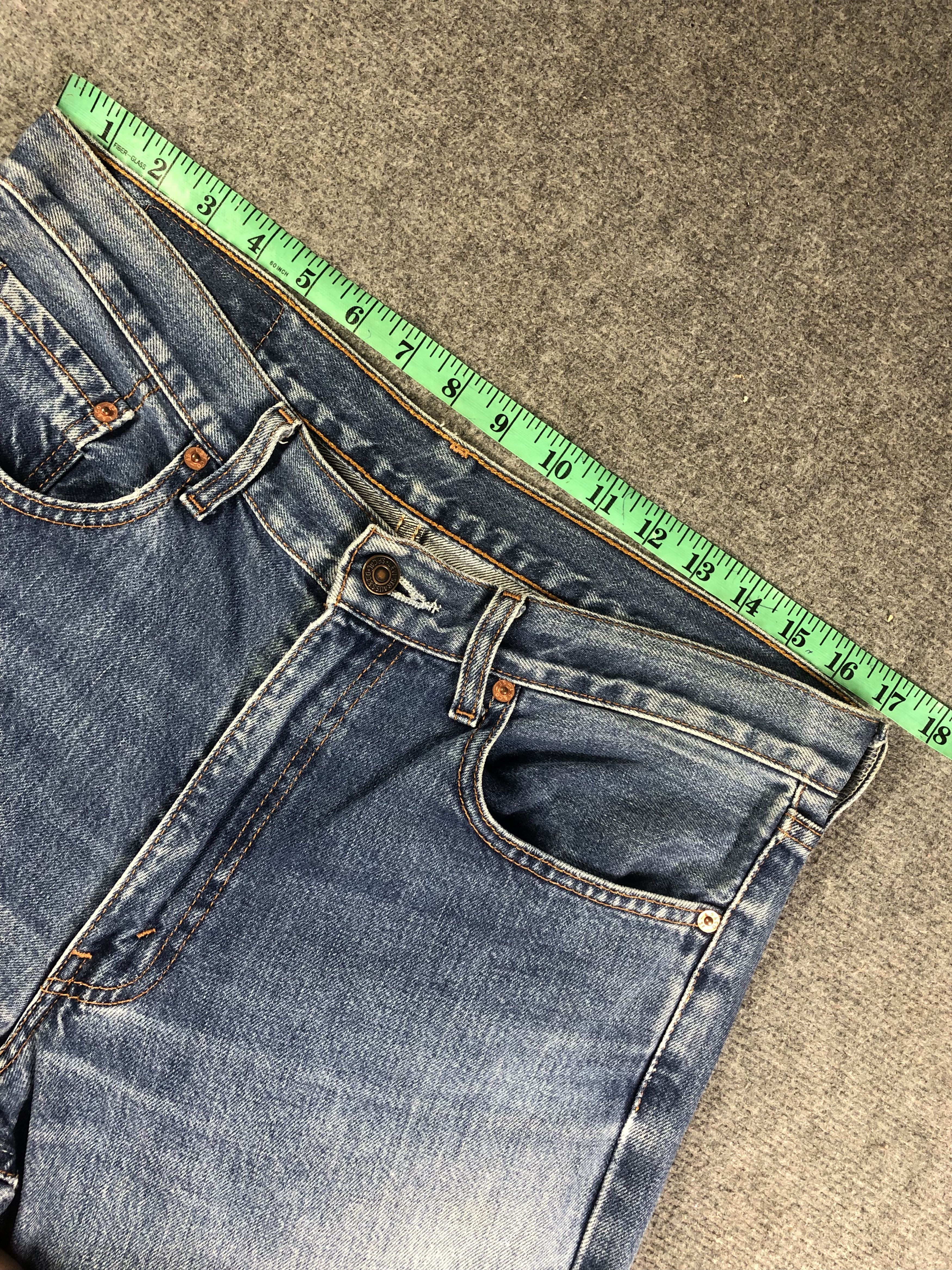 Levi's Wash Blue Levis 508 Denim Jeans 34x30.5 Size US 34 / EU 50 - 8 Thumbnail