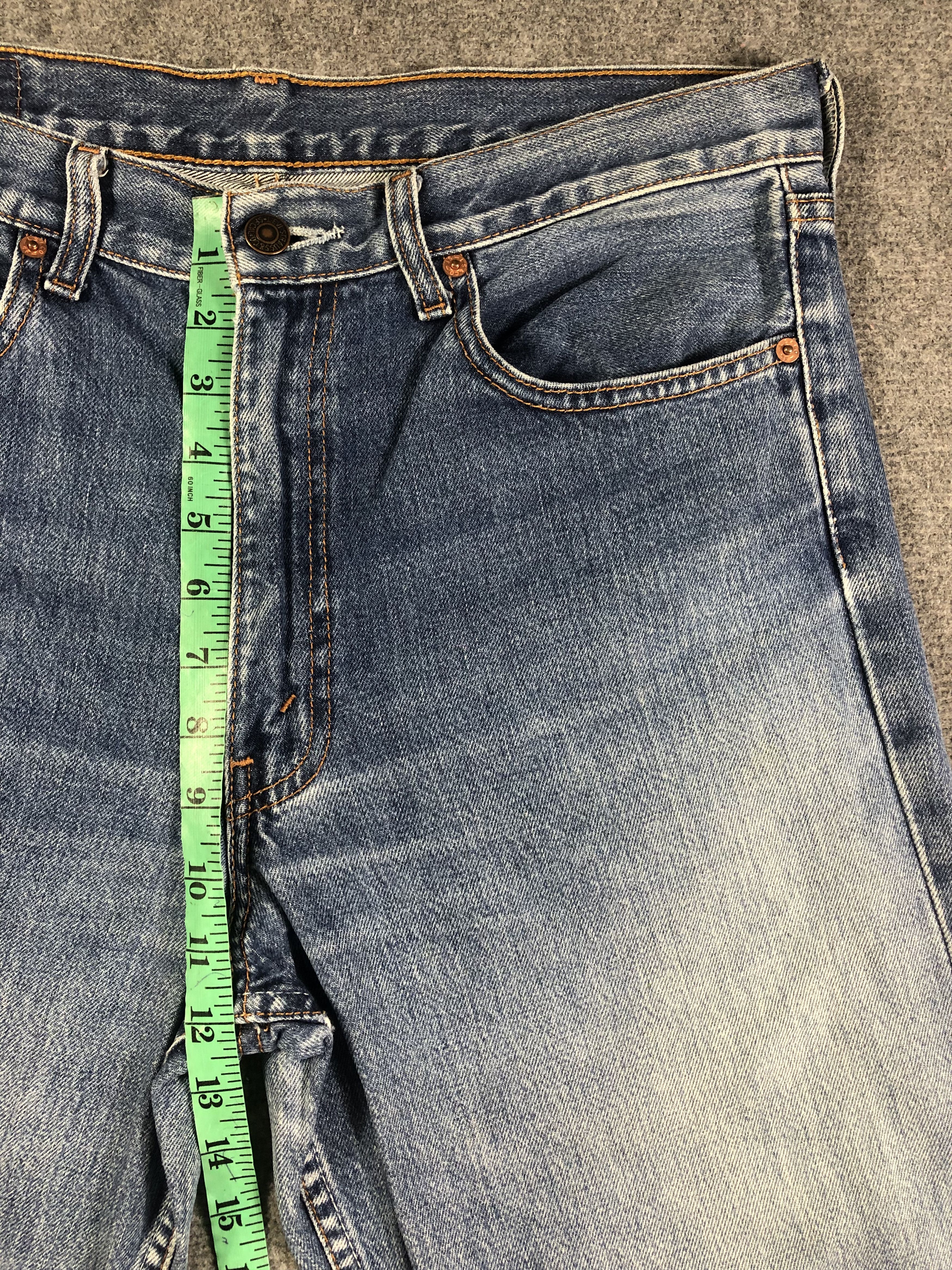 Levi's Wash Blue Levis 508 Denim Jeans 34x30.5 Size US 34 / EU 50 - 9 Thumbnail