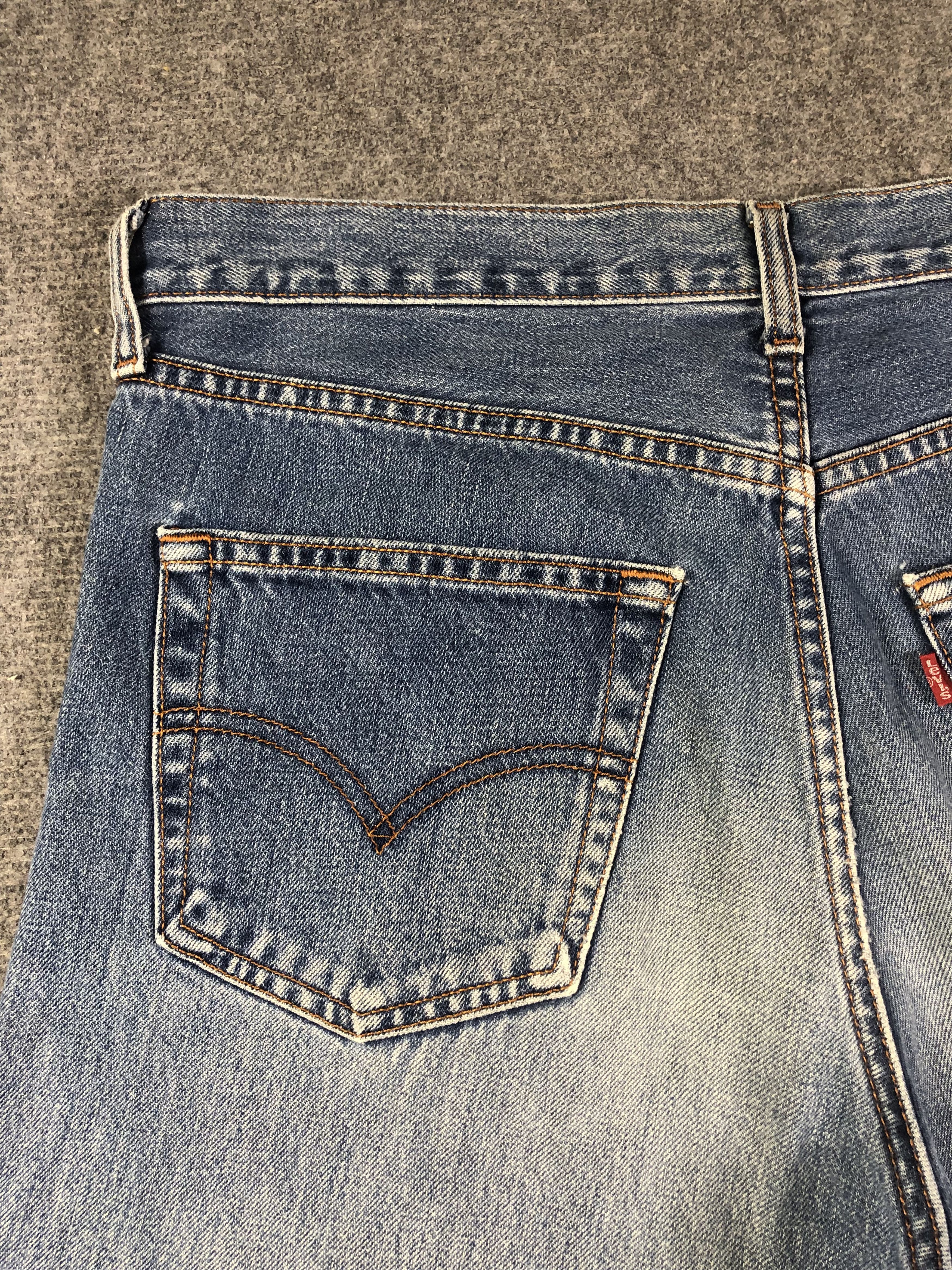 Levi's Wash Blue Levis 508 Denim Jeans 34x30.5 Size US 34 / EU 50 - 11 Thumbnail