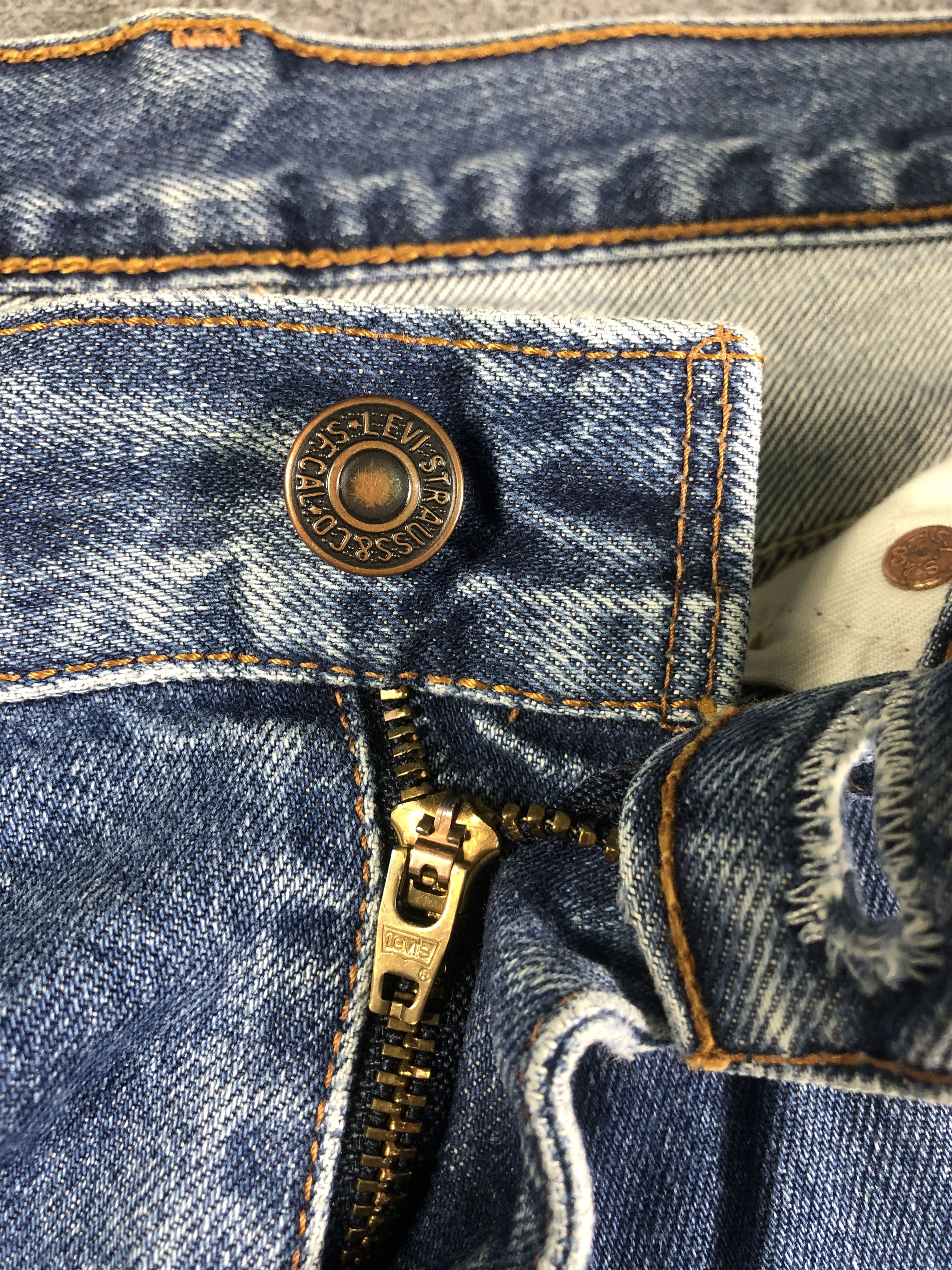 Levi's Wash Blue Levis 508 Denim Jeans 34x30.5 Size US 34 / EU 50 - 5 Thumbnail