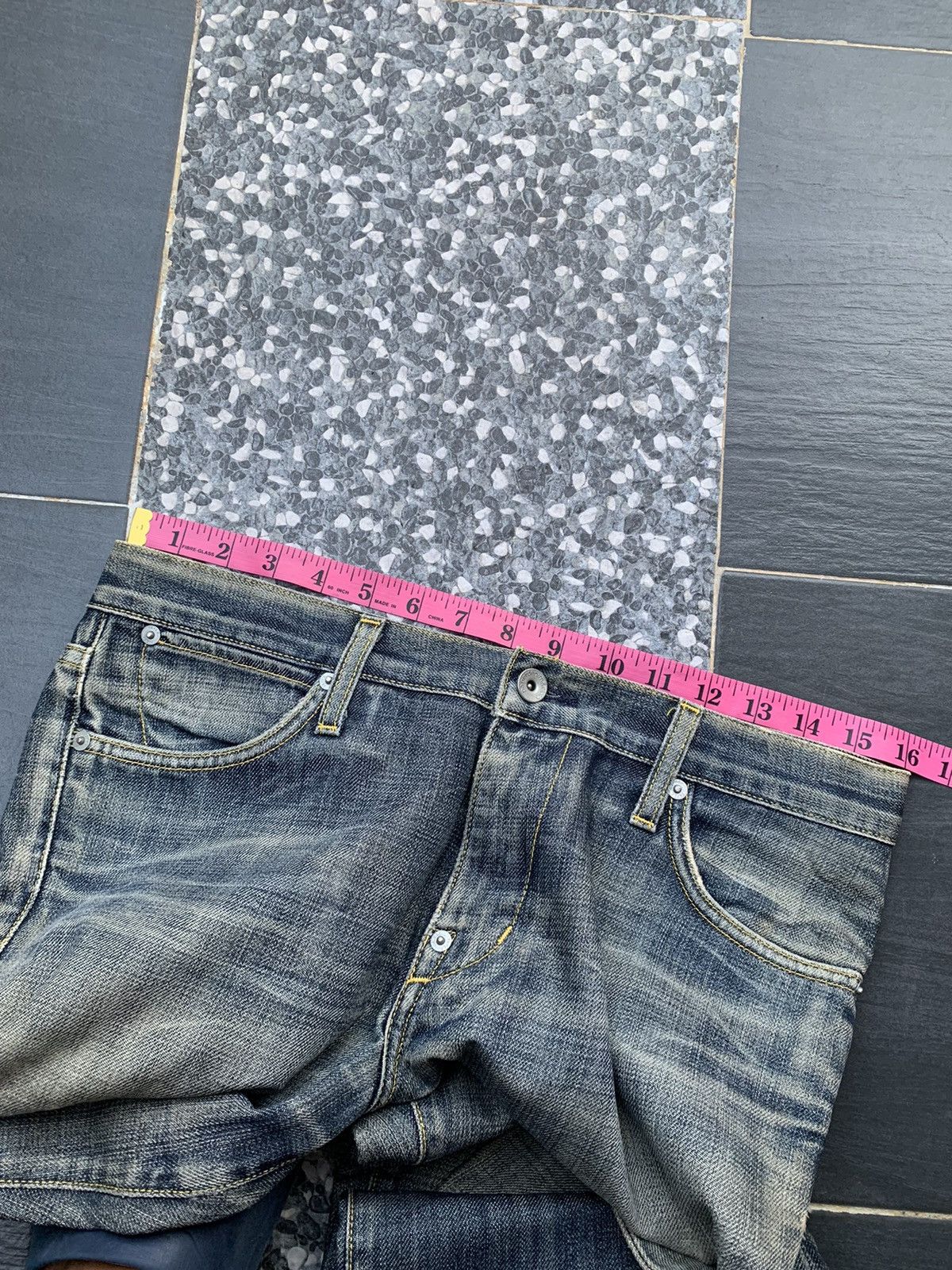Paper Denim & Cloth Vintage Flare Paper Denim & Cloth Faded Wash Denim Size US 32 / EU 48 - 15 Thumbnail