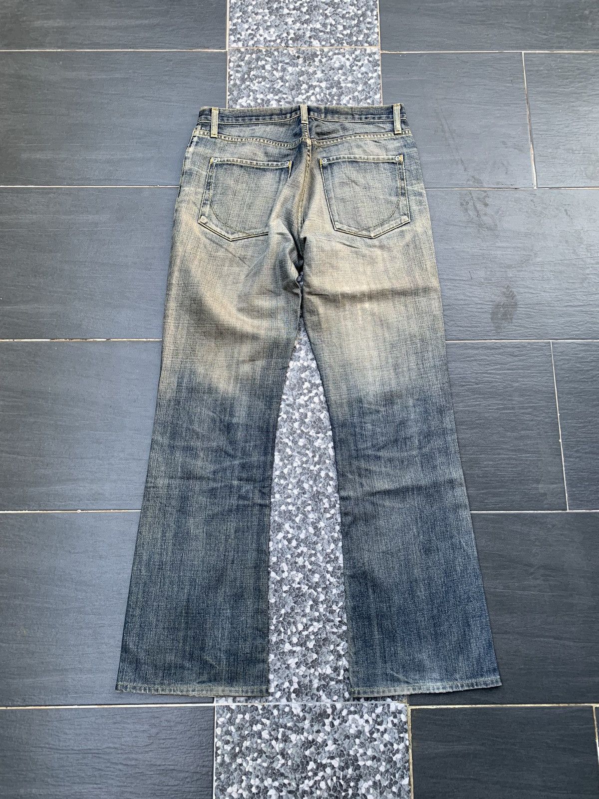Paper Denim & Cloth Vintage Flare Paper Denim & Cloth Faded Wash Denim Size US 32 / EU 48 - 10 Thumbnail