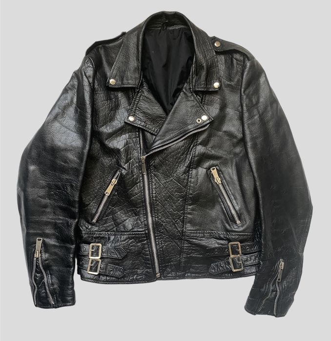 Vintage Rare Vintage 80s Leather Biker Jacket England Punk Style | Grailed