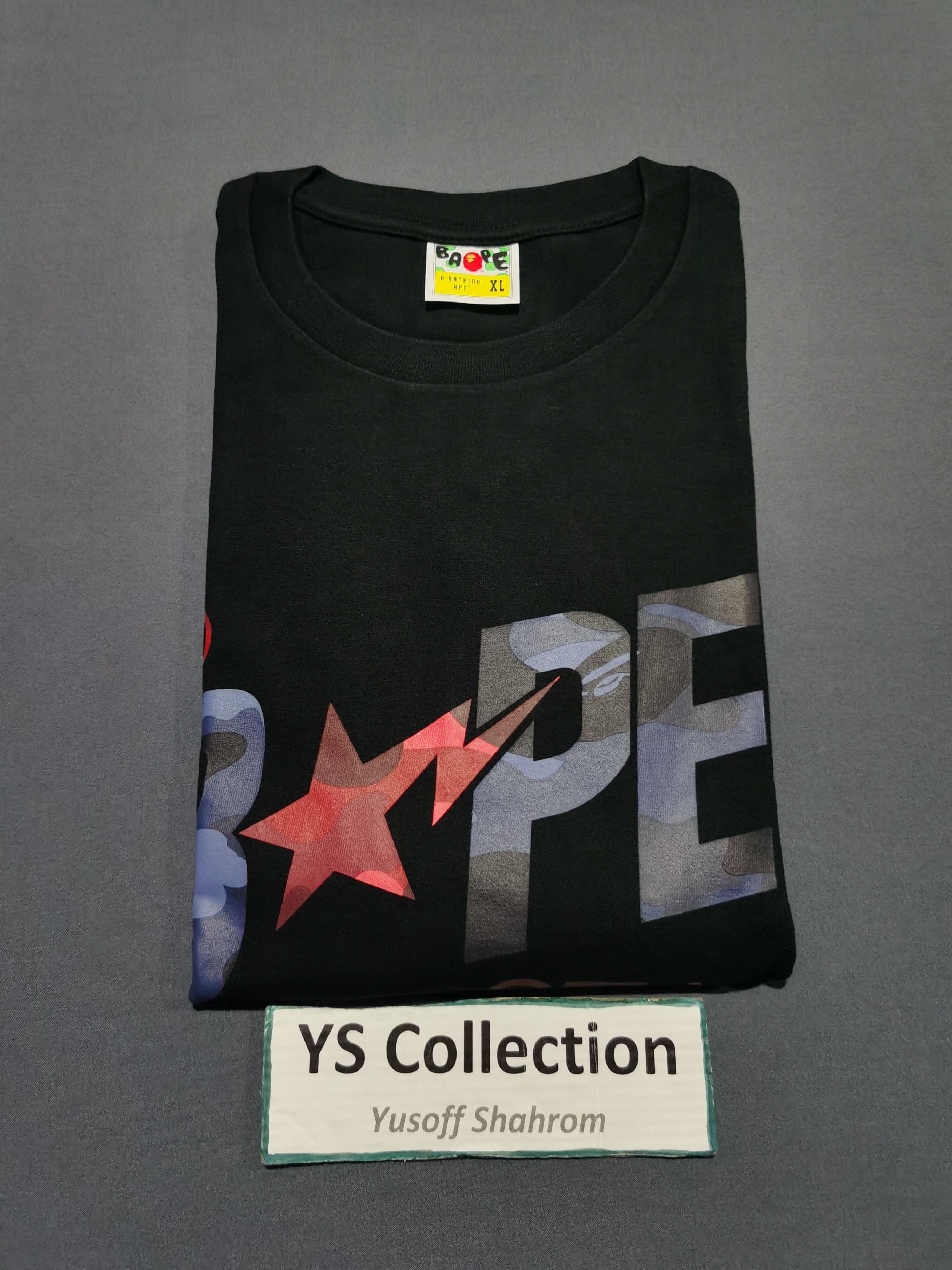 Bape Bape 1st Camo Bape Sta Logo Tee Size US XL / EU 56 / 4 - 1 Thumbnail