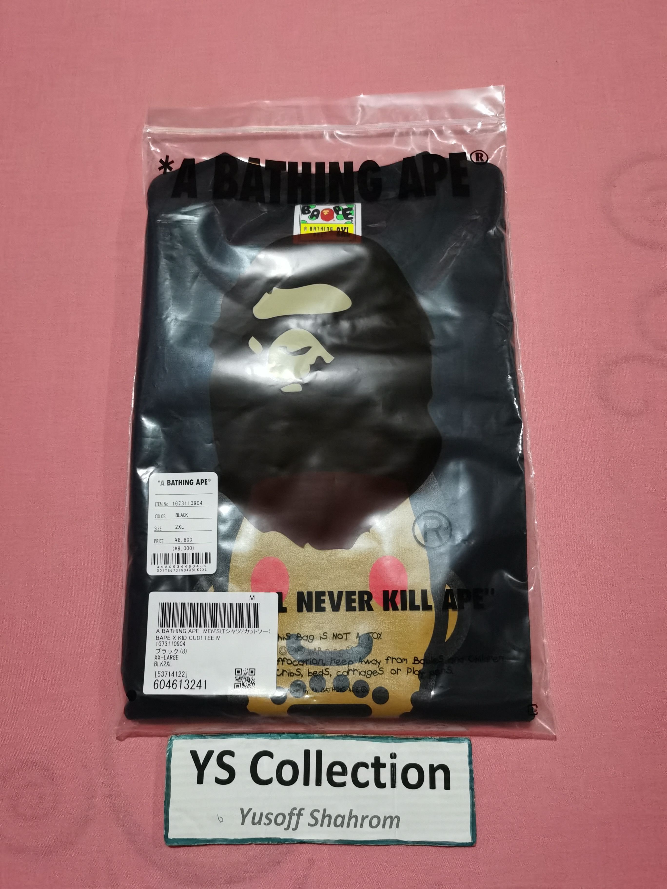 Bape × Kid Cudi Bape x Kid Cudi Tee Size US XXL / EU 58 / 5 - 3 Thumbnail