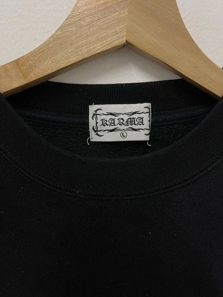 Dragonfly × Japanese Brand × Vintage Vintage Karma Dragonfly Tattoo Style Sweatshirt Size US M / EU 48-50 / 2 - 5 Thumbnail