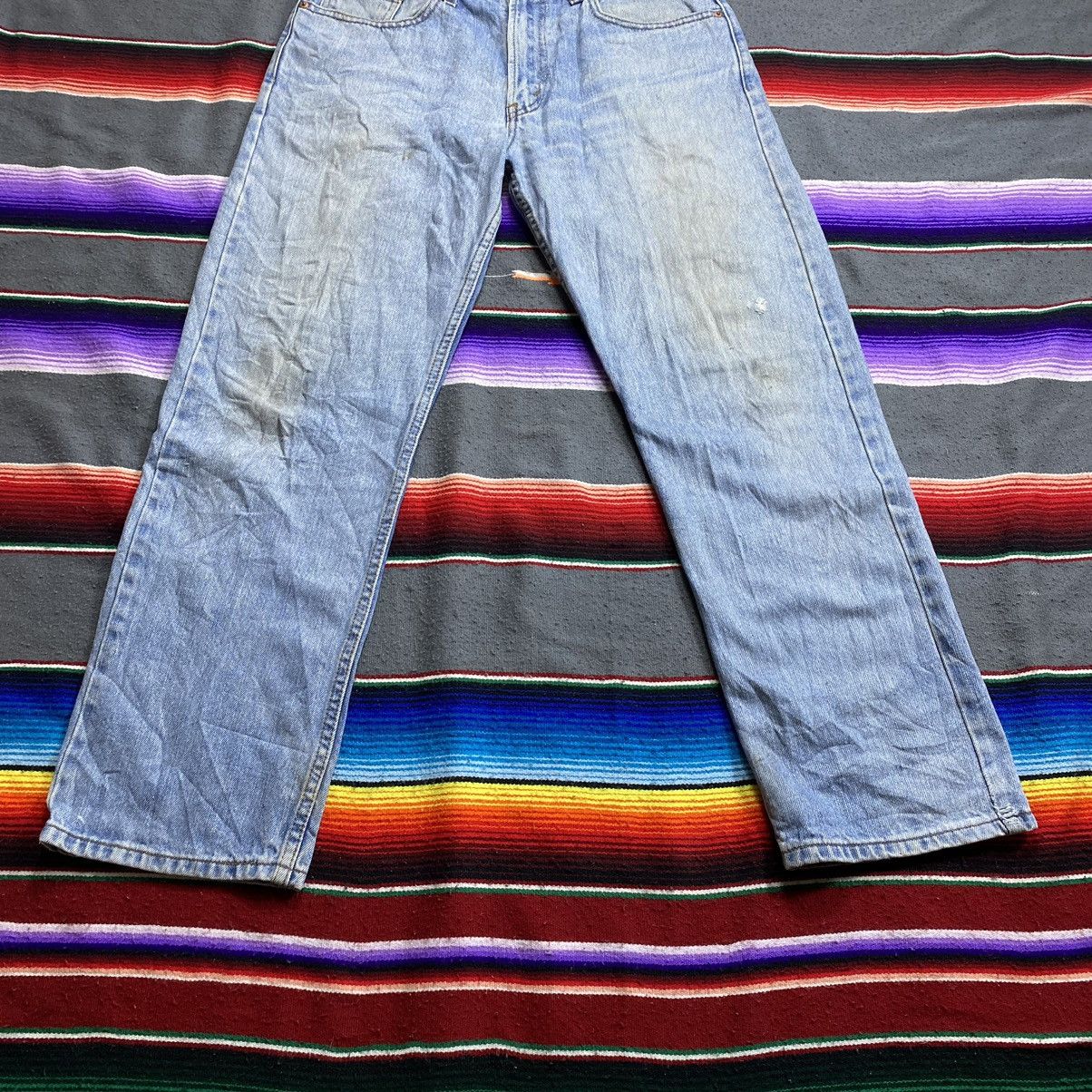 Levi's Vintage Levi’s 505 Washed Blue Denim Size US 35 - 3 Thumbnail
