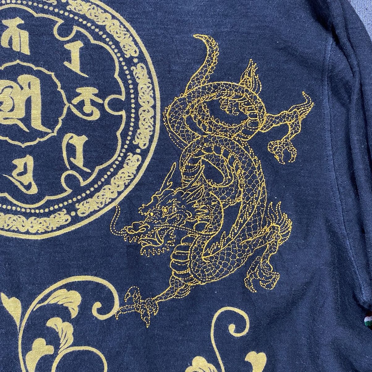Vintage 🔥Need Gone🔥Vintage Karakuri Tamashi Sukajan T-Shirt Size US L / EU 52-54 / 3 - 6 Thumbnail