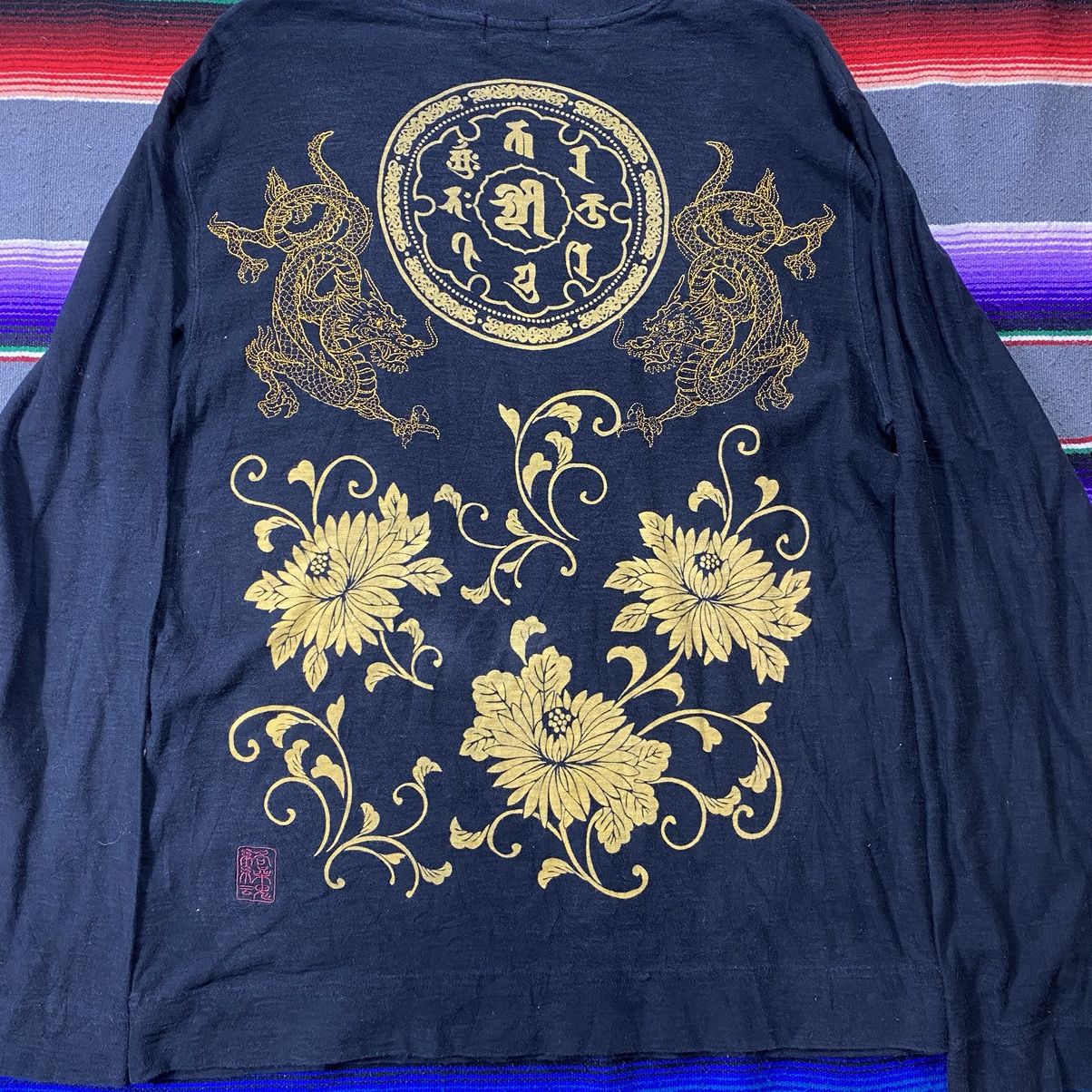Vintage 🔥Need Gone🔥Vintage Karakuri Tamashi Sukajan T-Shirt Size US L / EU 52-54 / 3 - 8 Thumbnail
