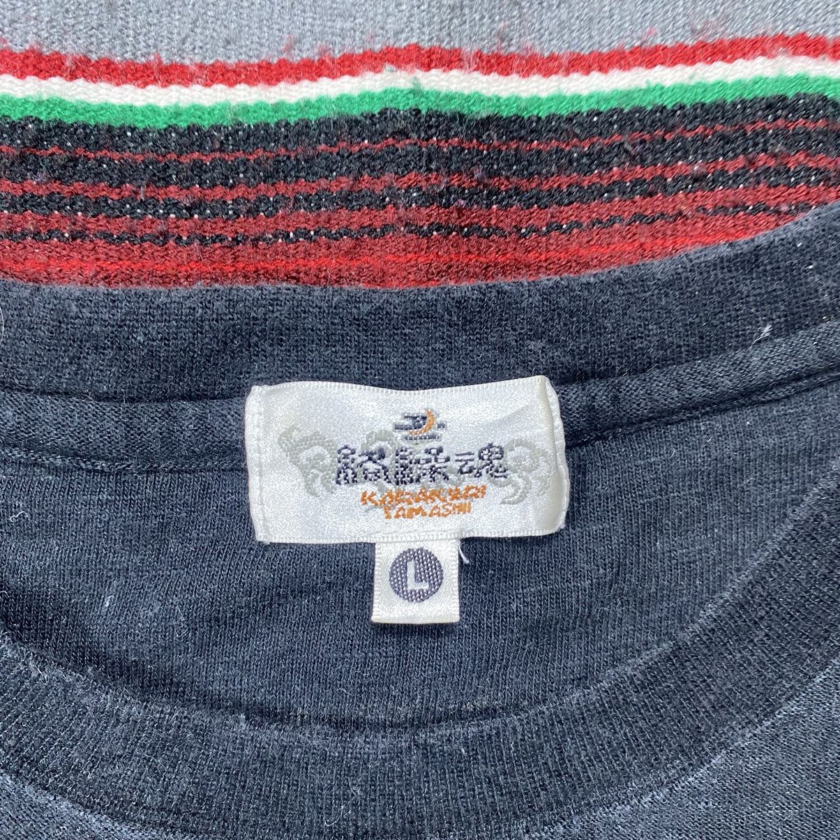Vintage 🔥Need Gone🔥Vintage Karakuri Tamashi Sukajan T-Shirt Size US L / EU 52-54 / 3 - 4 Thumbnail