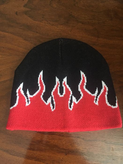 Asap Rocky Asap illz Disco Inferno Flame Beanie | Grailed