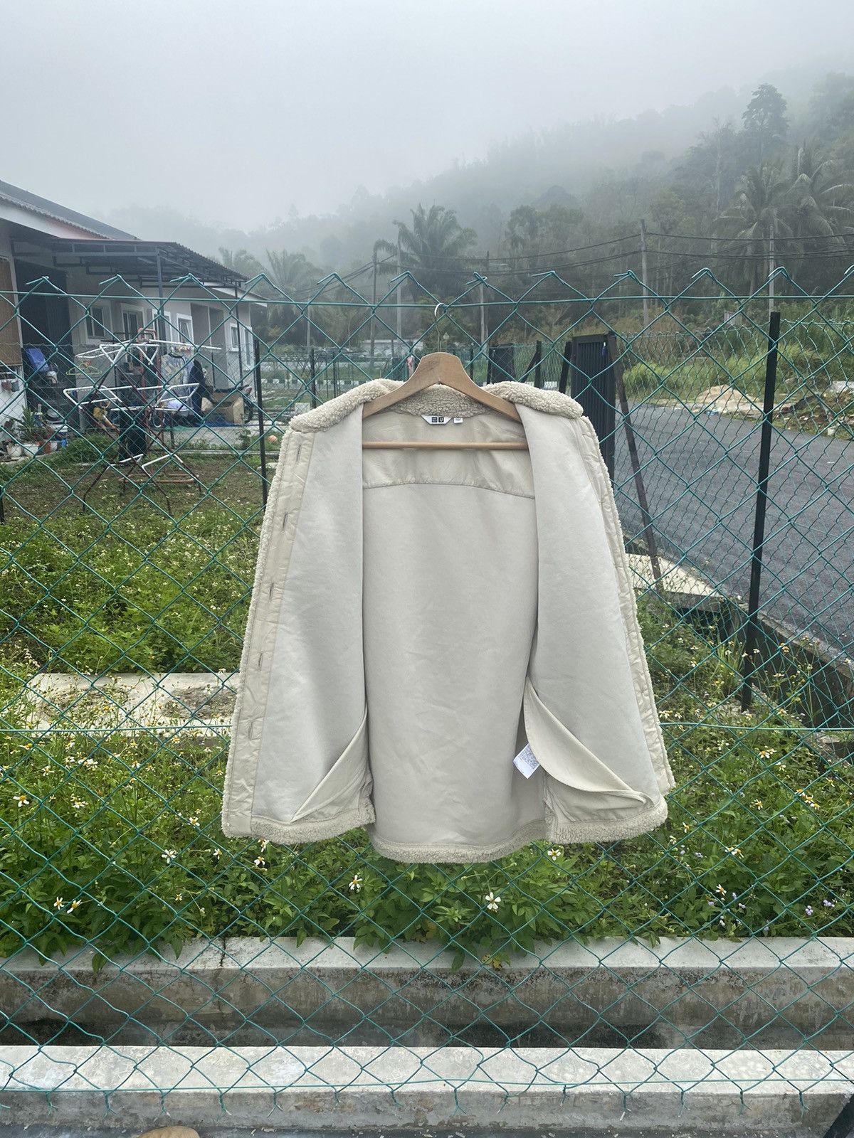 Japanese Brand × Lemaire × Uniqlo AW Uniqlo U deep pile fleece jacket Size US M / EU 48-50 / 2 - 3 Thumbnail