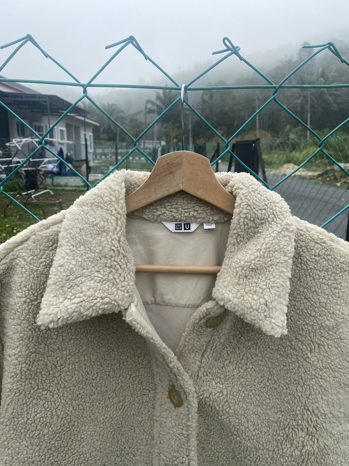 Japanese Brand × Lemaire × Uniqlo AW Uniqlo U deep pile fleece jacket Size US M / EU 48-50 / 2 - 4 Thumbnail