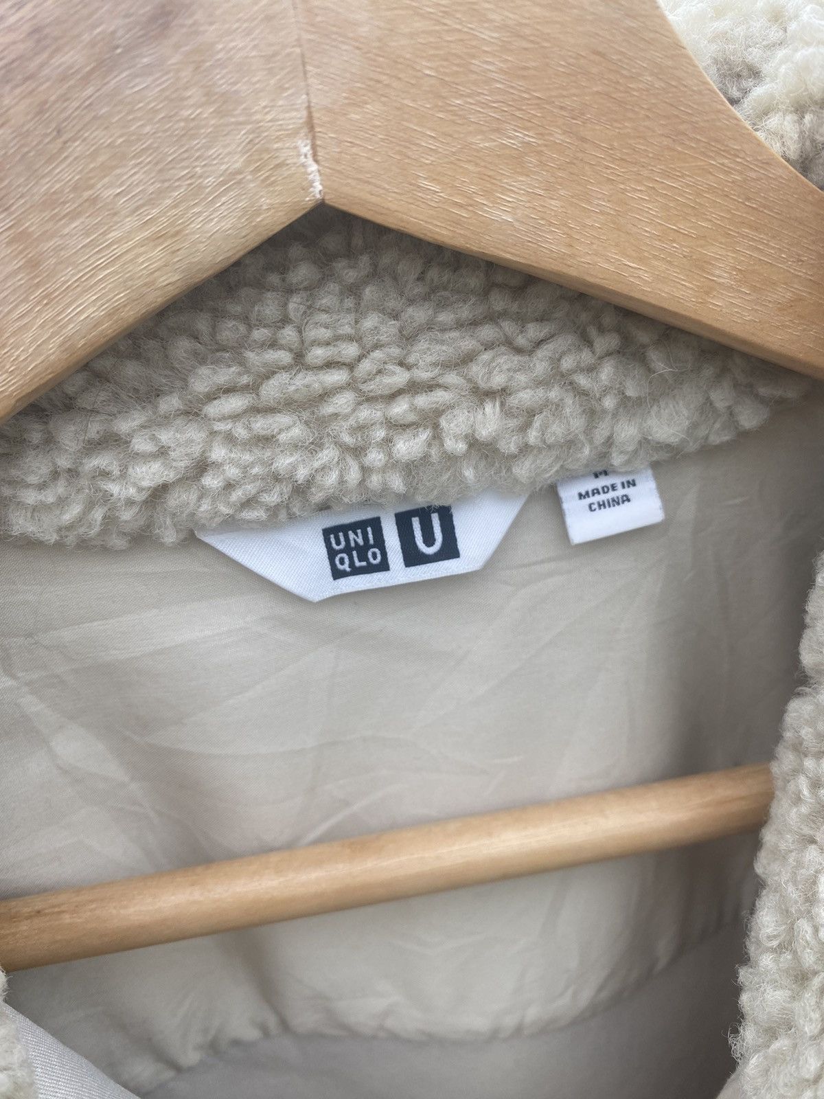 Japanese Brand × Lemaire × Uniqlo AW Uniqlo U deep pile fleece jacket Size US M / EU 48-50 / 2 - 7 Thumbnail