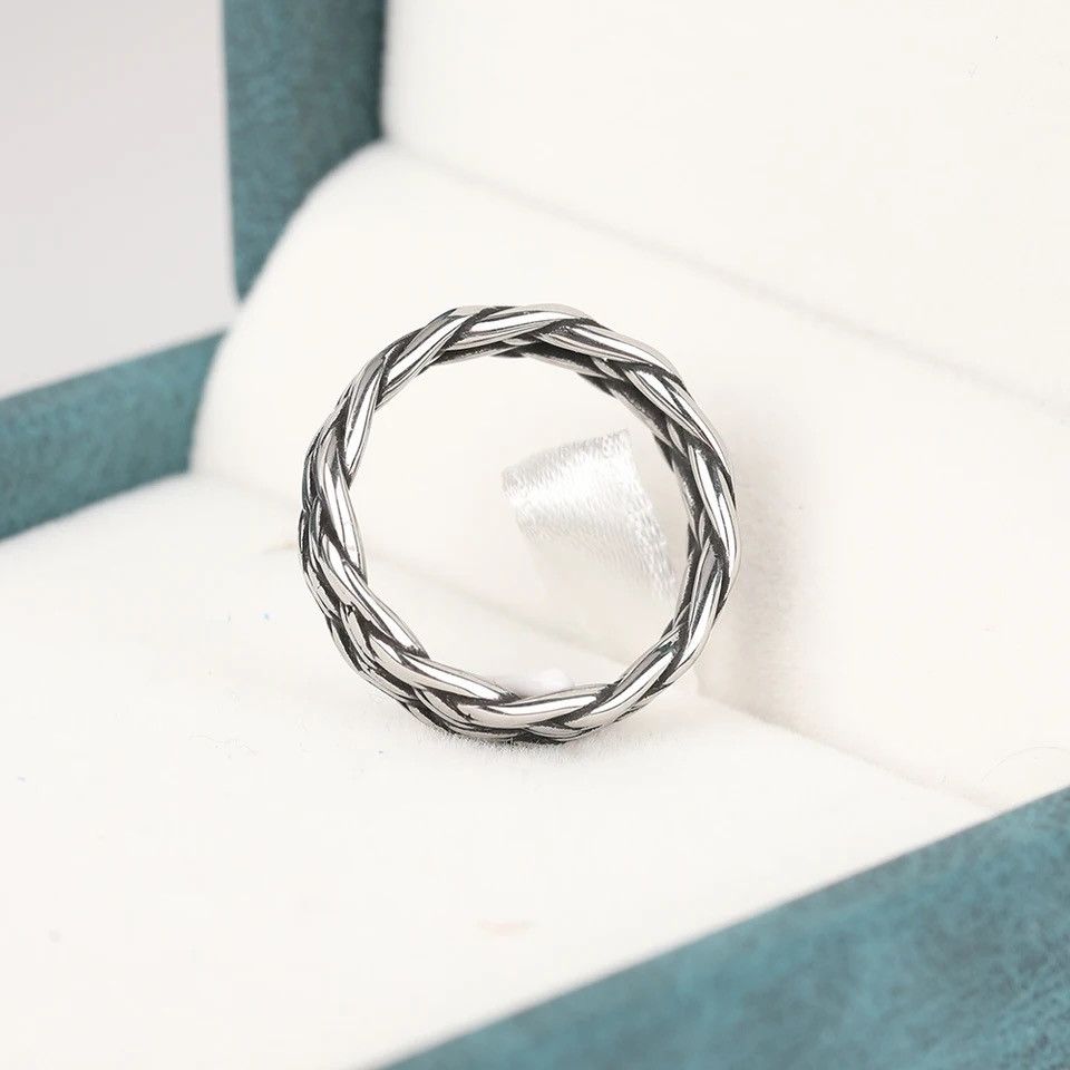 Jewelry Simple Unique Weaving Rings Size ONE SIZE - 3 Thumbnail