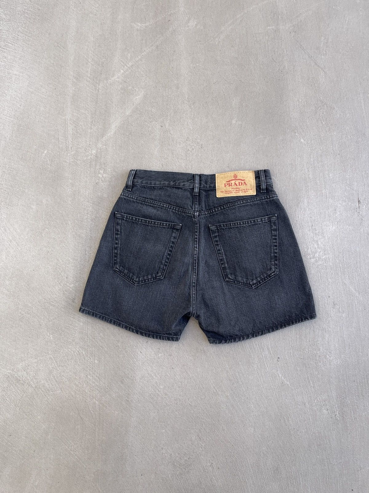 Prada STEAL! 1200$ Prada Runway Bermudas Denim Shorts (Brand New) Size US 30 / EU 46 - 3 Thumbnail