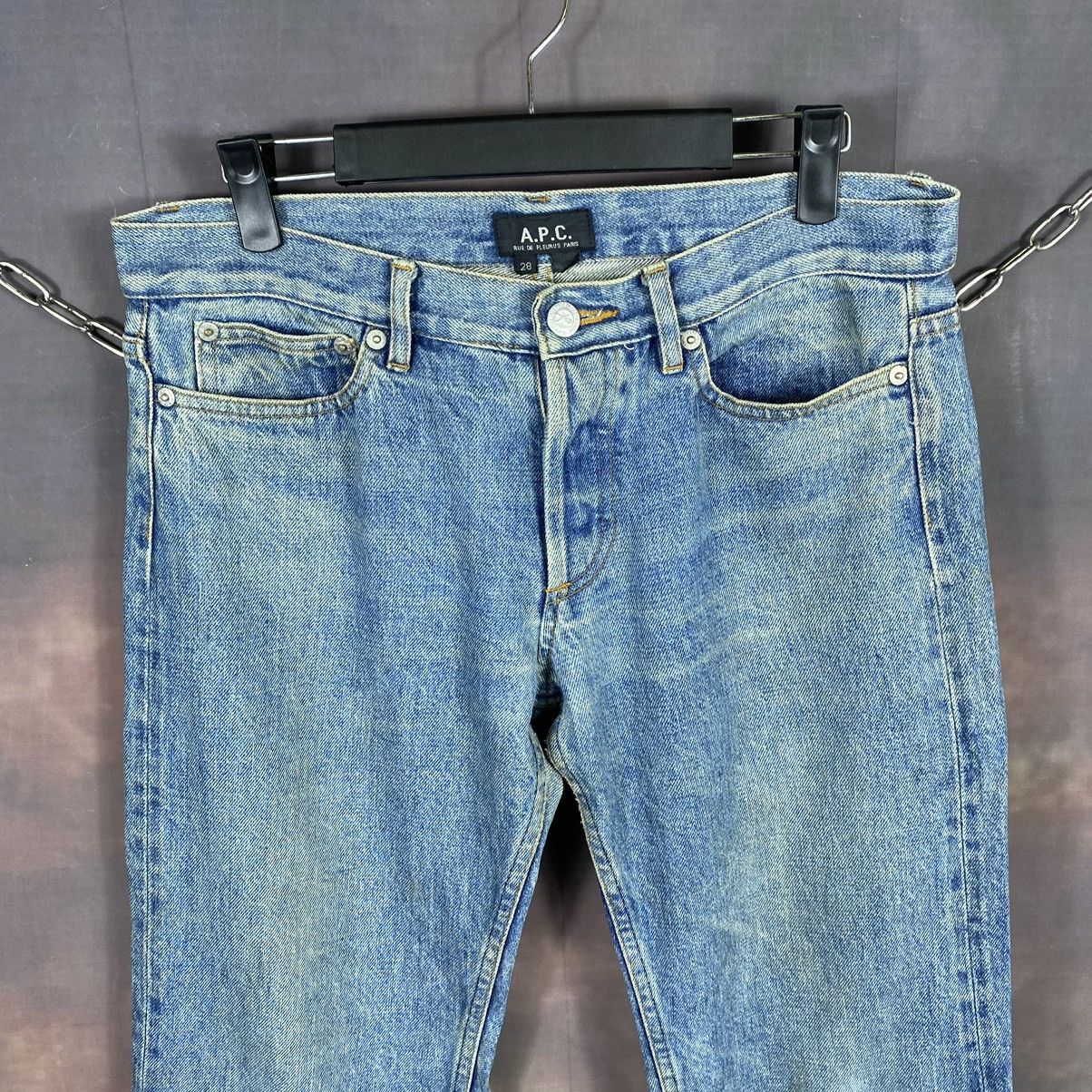 A.P.C. Redline🩸 Vintage A.P.C Selvedge Denim Jeans Size US 31 - 4 Thumbnail
