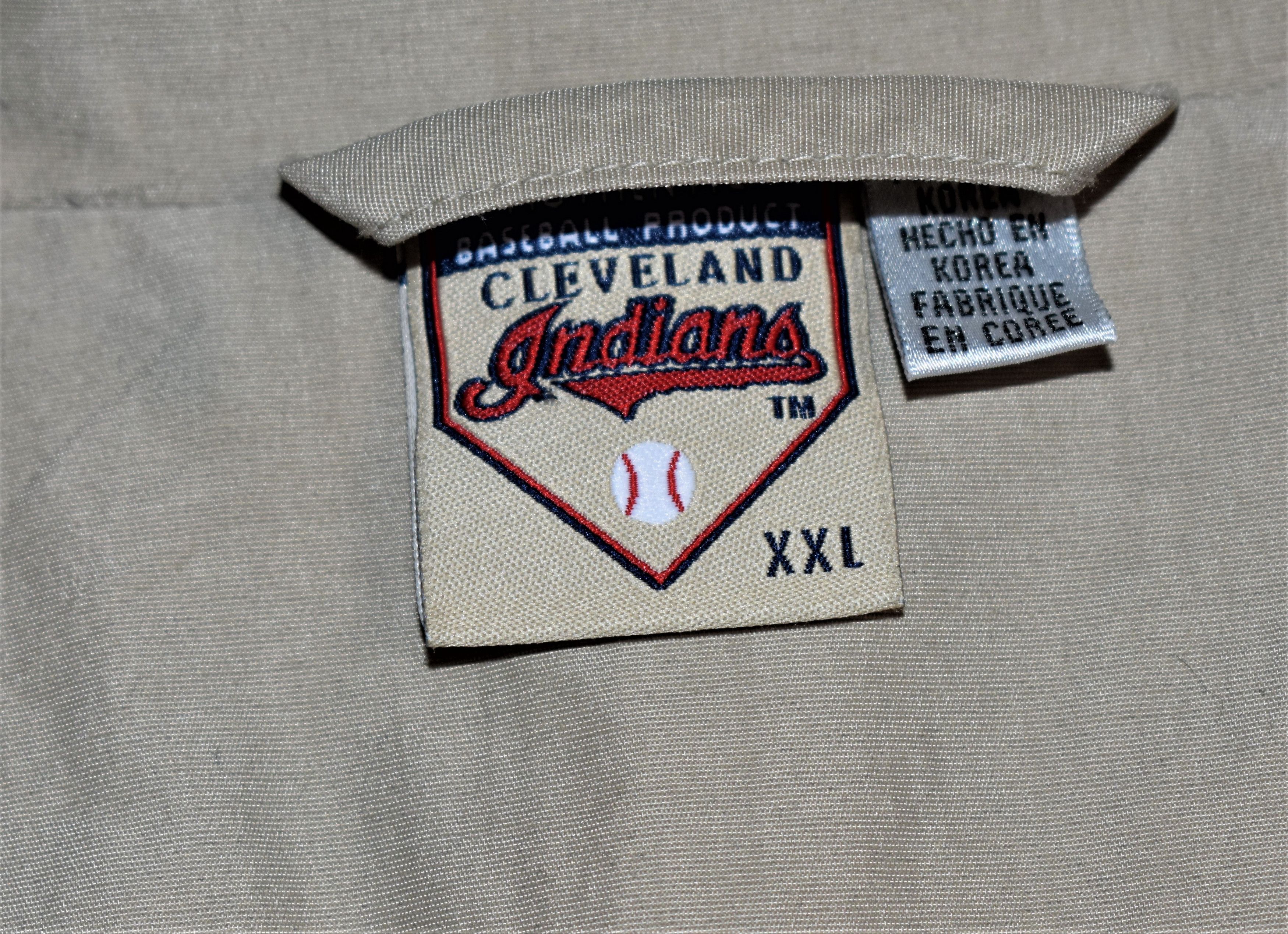 Sweat à Capuche Cleveland Indians Chief Wahoo 1977 - Unisexe Rouge - Neuf Avec étiquettes