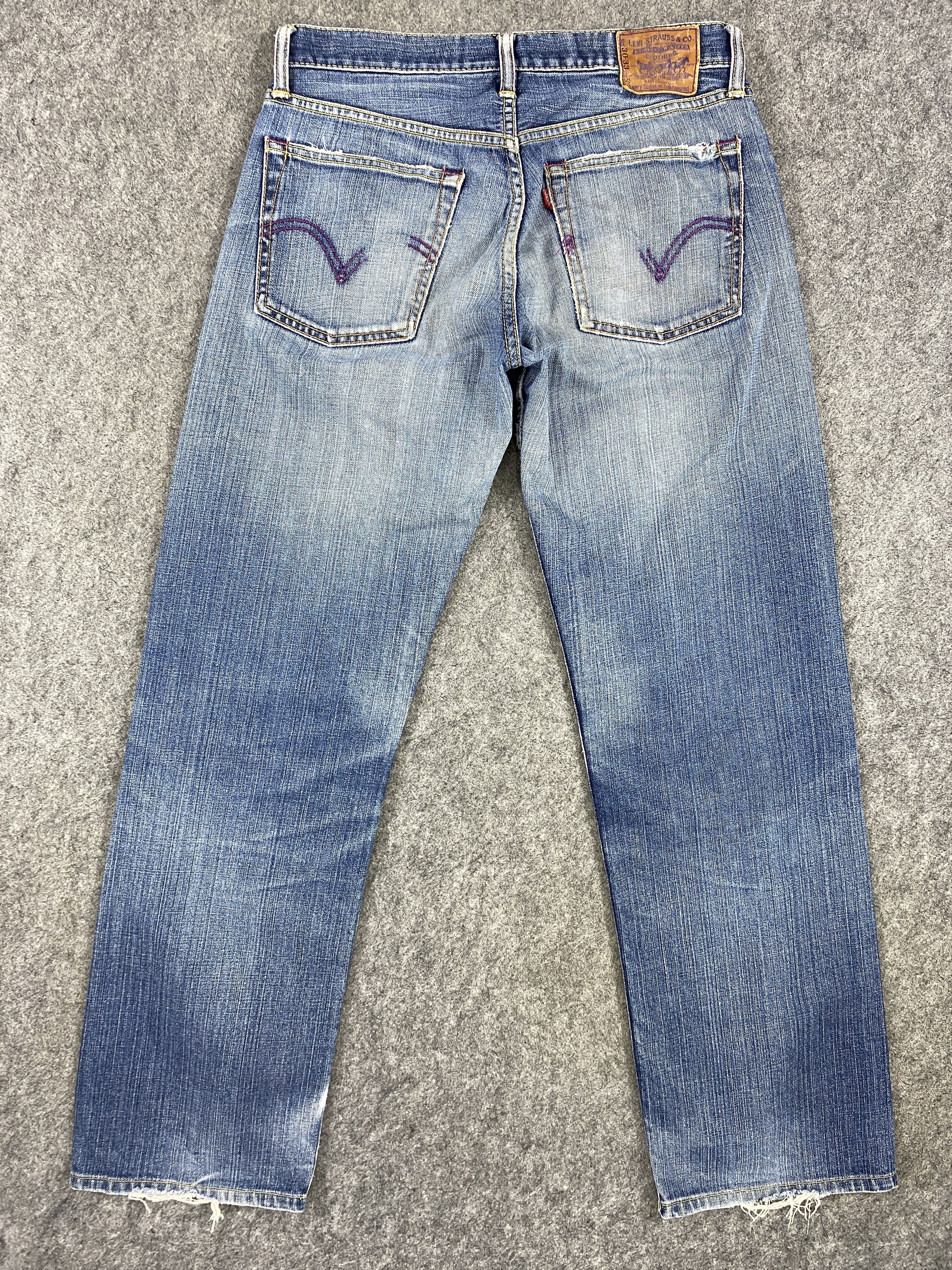 Levi's Distressed Blue Vintage Levi's 503 30x31.5 Denim -SJ198 Size US 30 / EU 46 - 2 Thumbnail