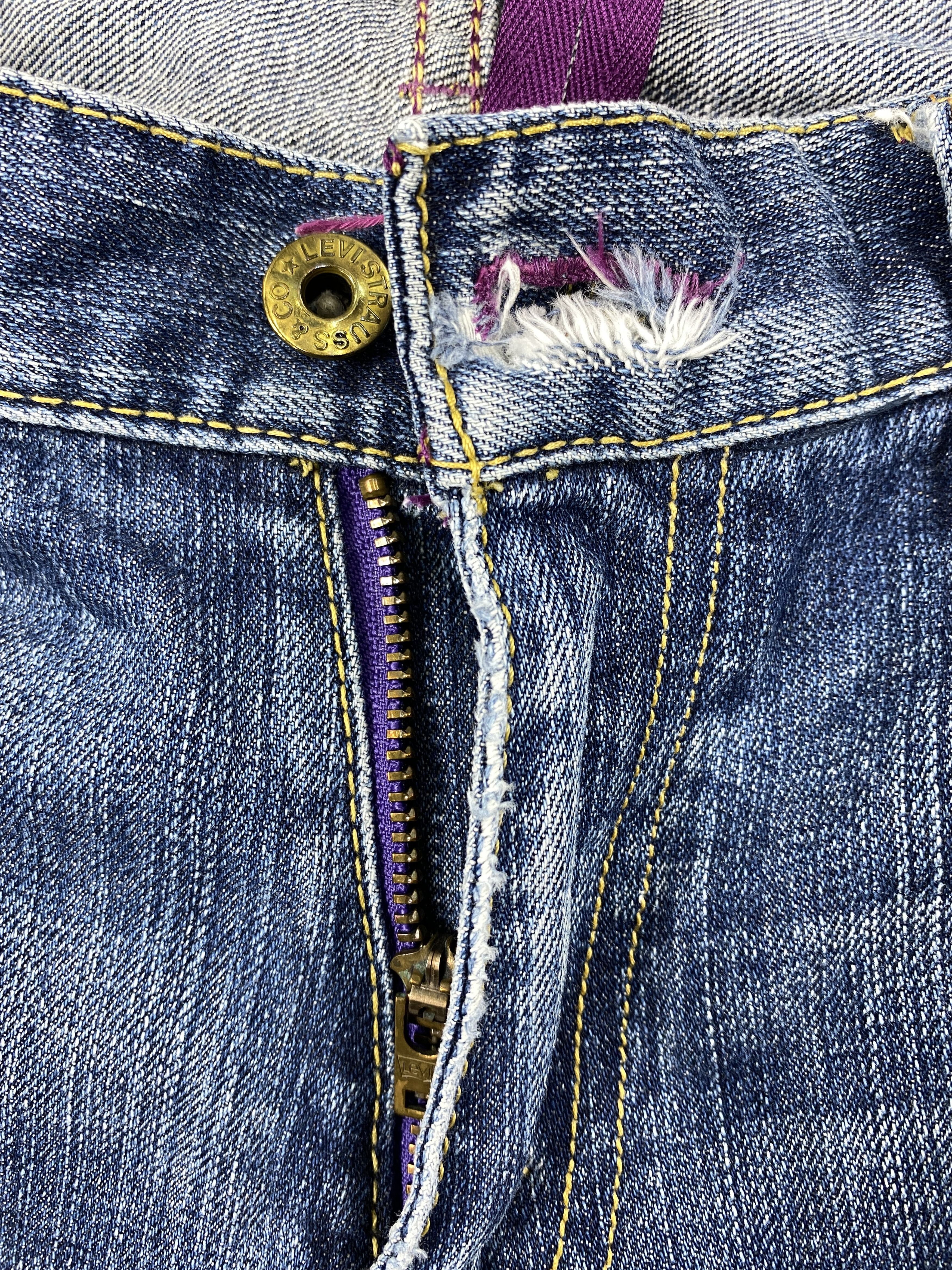 Levi's Distressed Blue Vintage Levi's 503 30x31.5 Denim -SJ198 Size US 30 / EU 46 - 6 Thumbnail