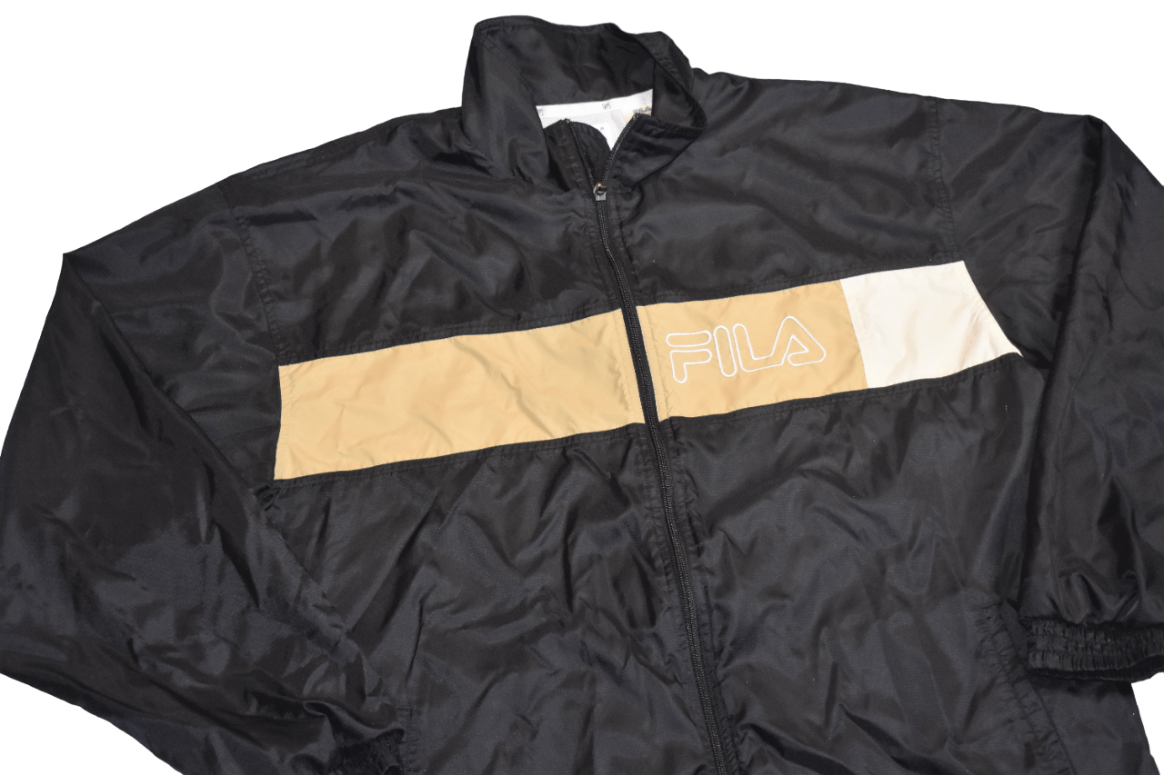 Fila Fila Retro Windbreaker Jacket Size US XL / EU 56 / 4 - 4 Thumbnail