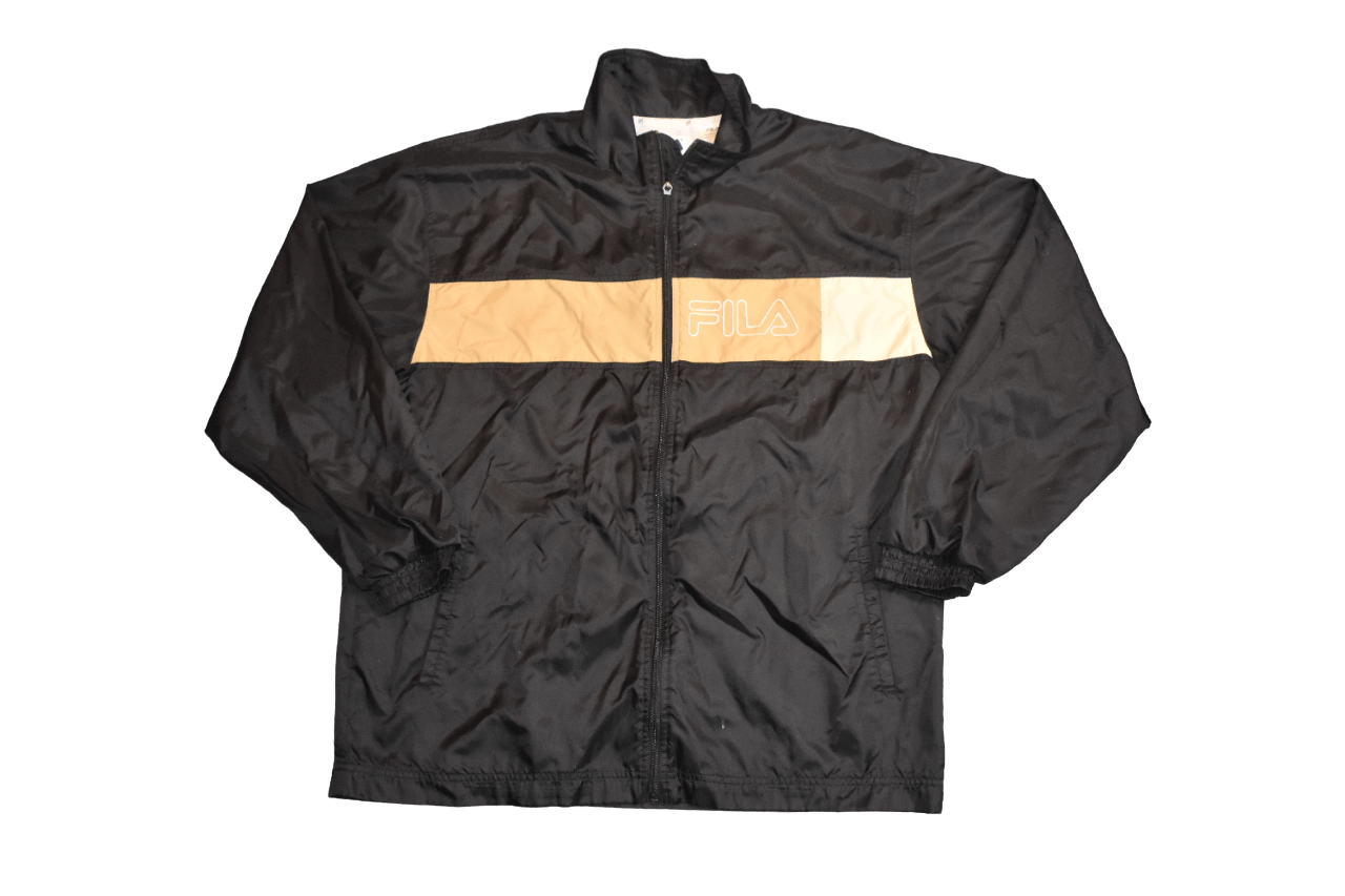 Fila Fila Retro Windbreaker Jacket Size US XL / EU 56 / 4 - 2 Thumbnail