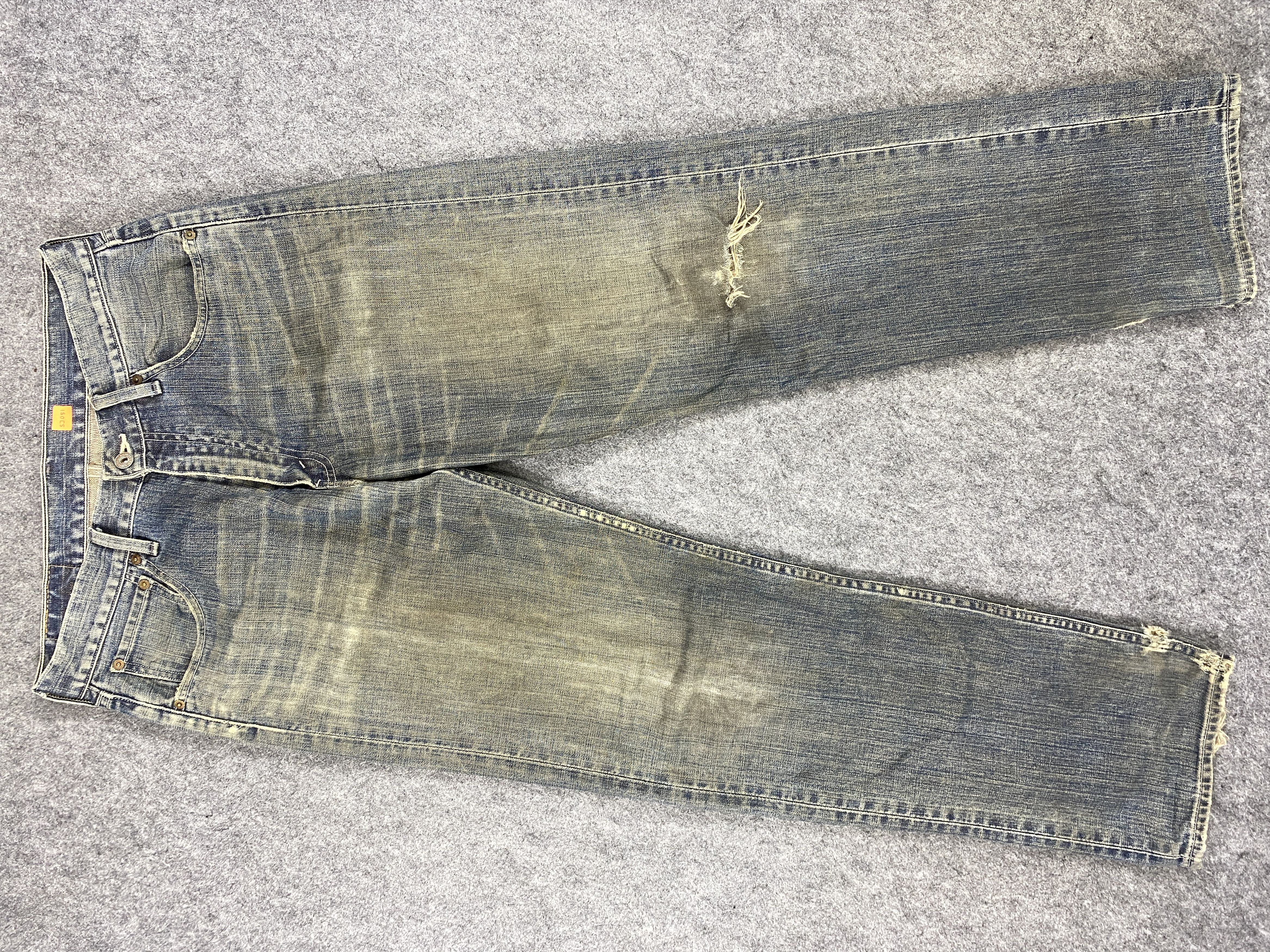 image of Distressed Denim x Levis Dirty Used Blue Vintage Levi's 503 32X33.5 Denim -Sj051, Men's