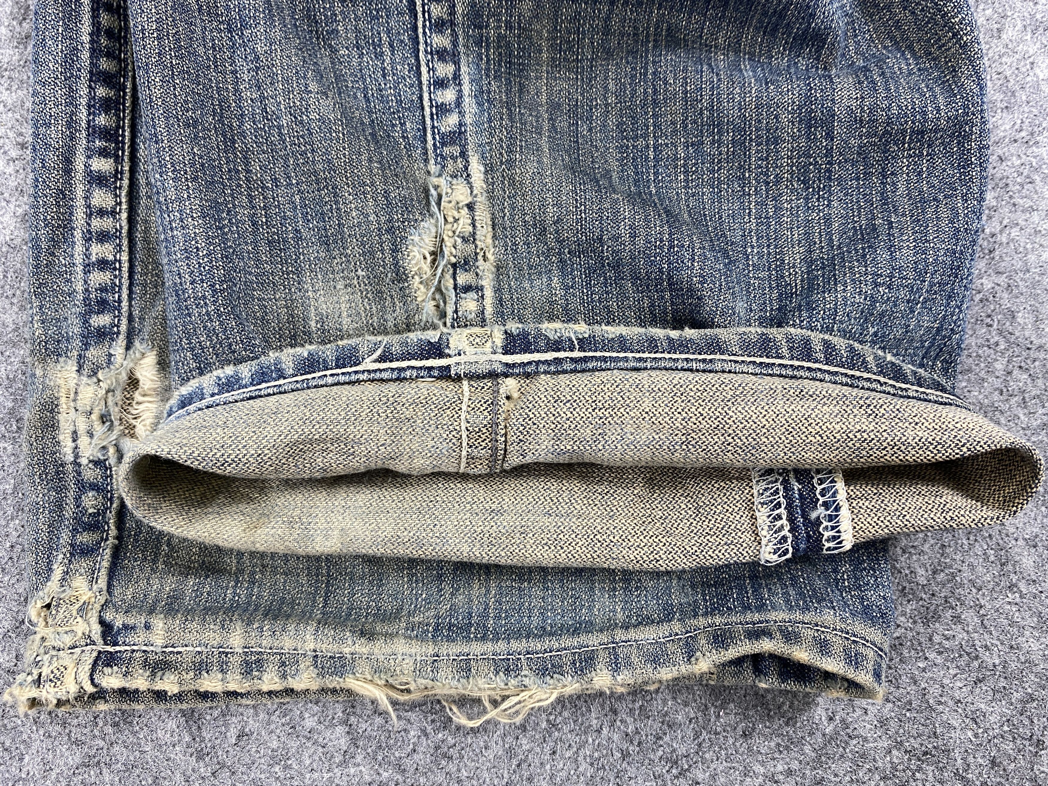 Levi's Dirty Used Blue Vintage Levi's 503 32x33.5 Denim -SJ051 Size US 32 / EU 48 - 11 Thumbnail