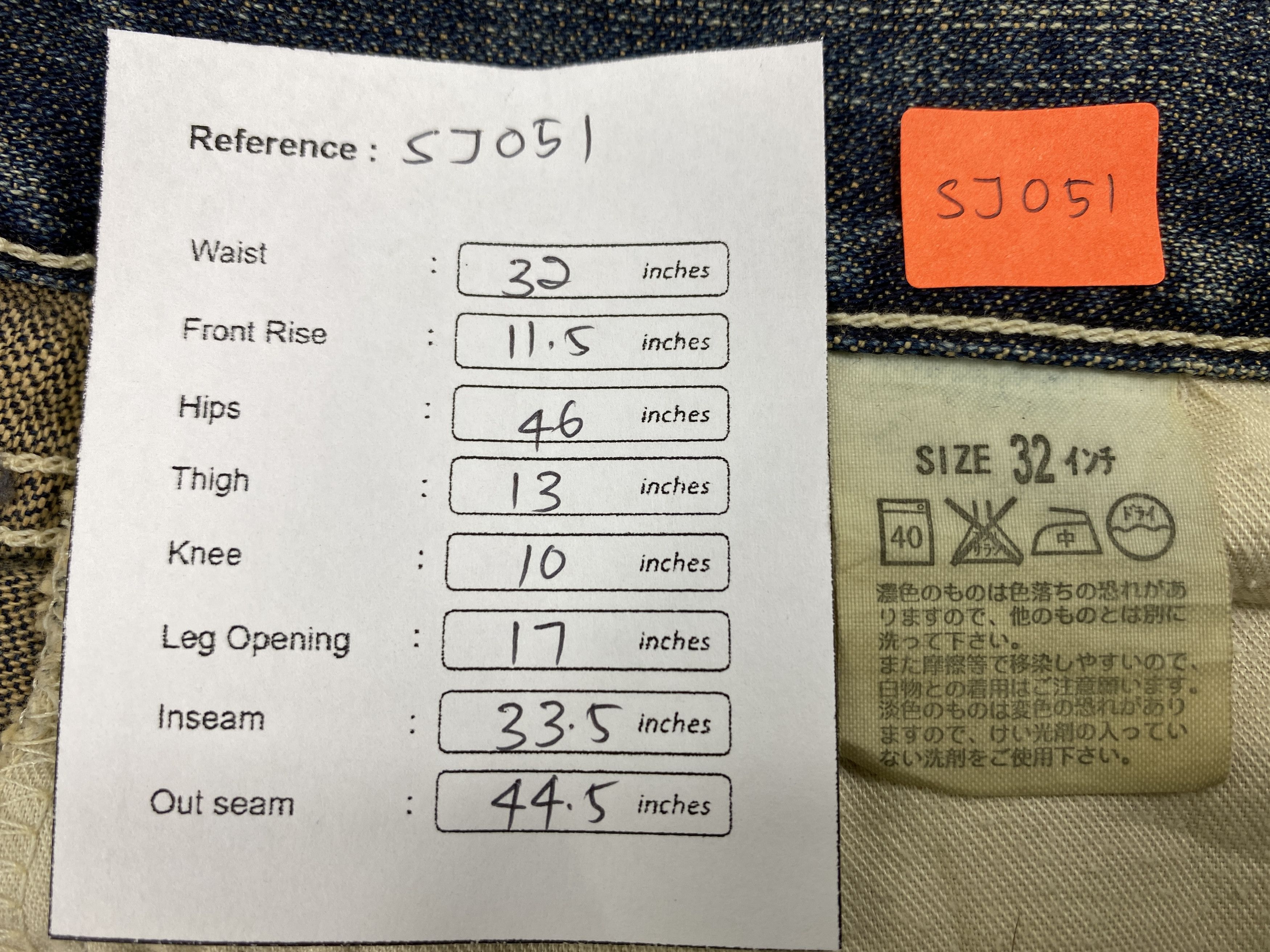 Levi's Dirty Used Blue Vintage Levi's 503 32x33.5 Denim -SJ051 Size US 32 / EU 48 - 8 Thumbnail