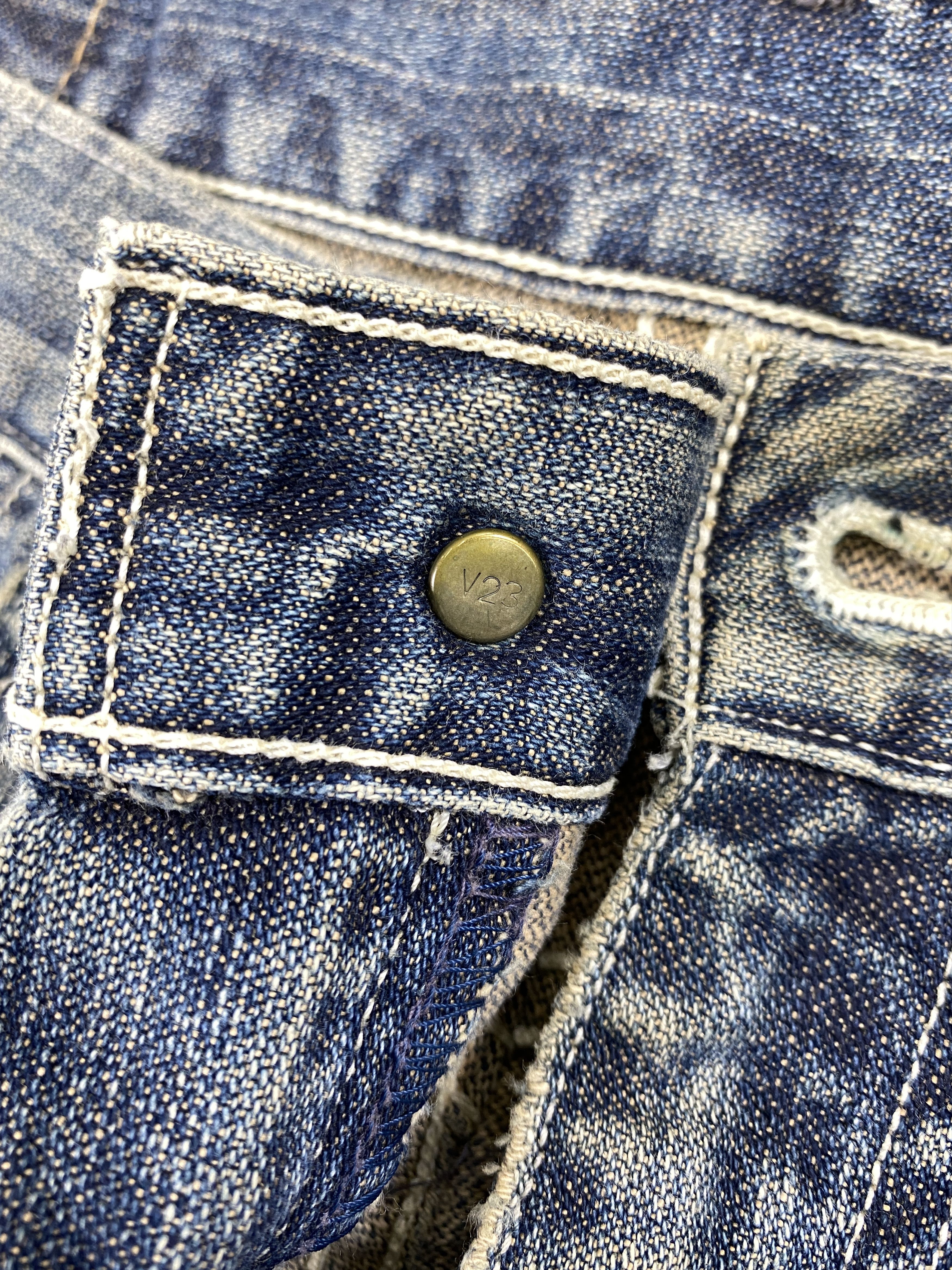Levi's Dirty Used Blue Vintage Levi's 503 32x33.5 Denim -SJ051 Size US 32 / EU 48 - 6 Thumbnail