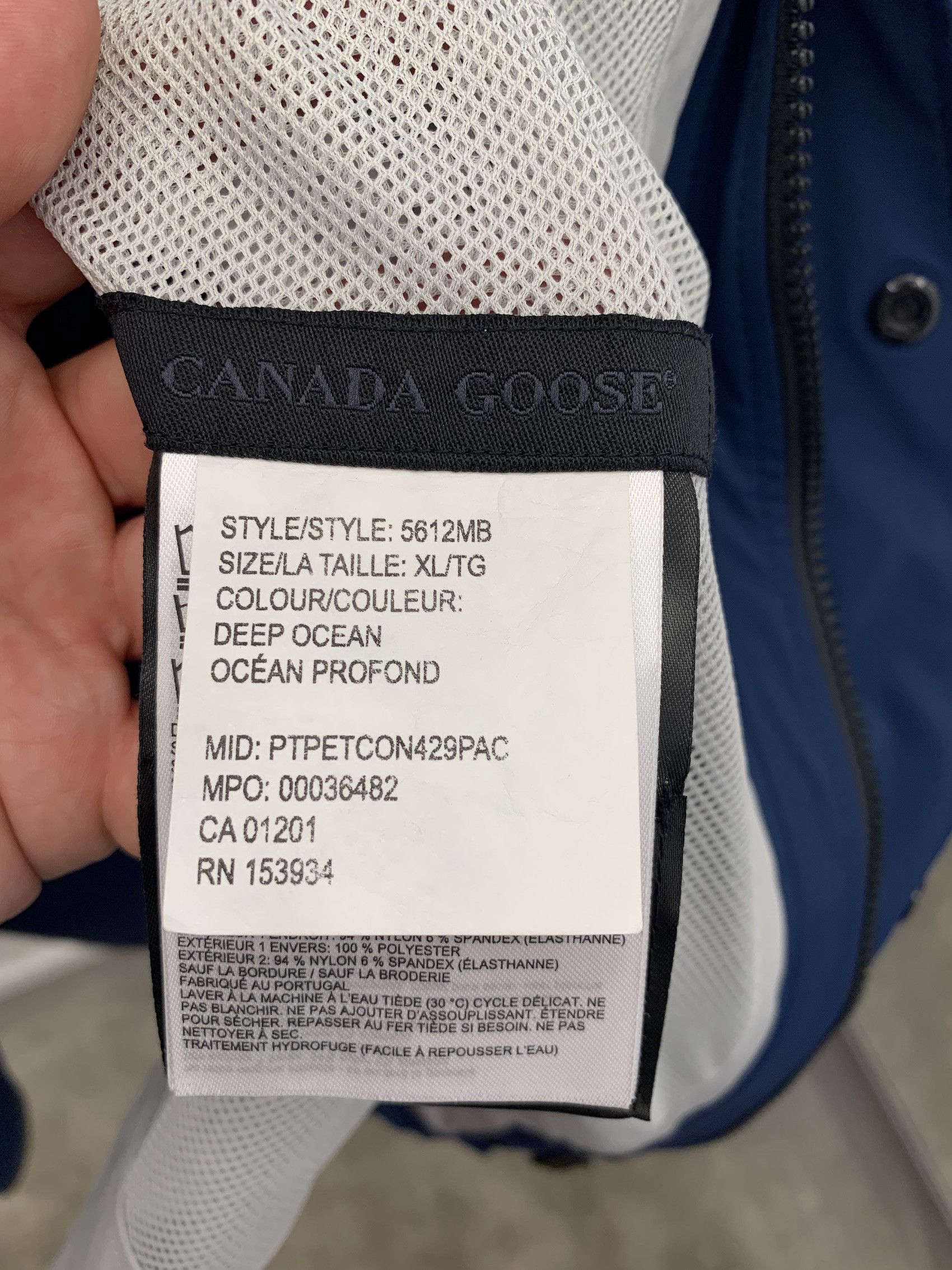 Canada Goose SS'20 Jacket Technical Wascana Size US XL / EU 56 / 4 - 8 Thumbnail