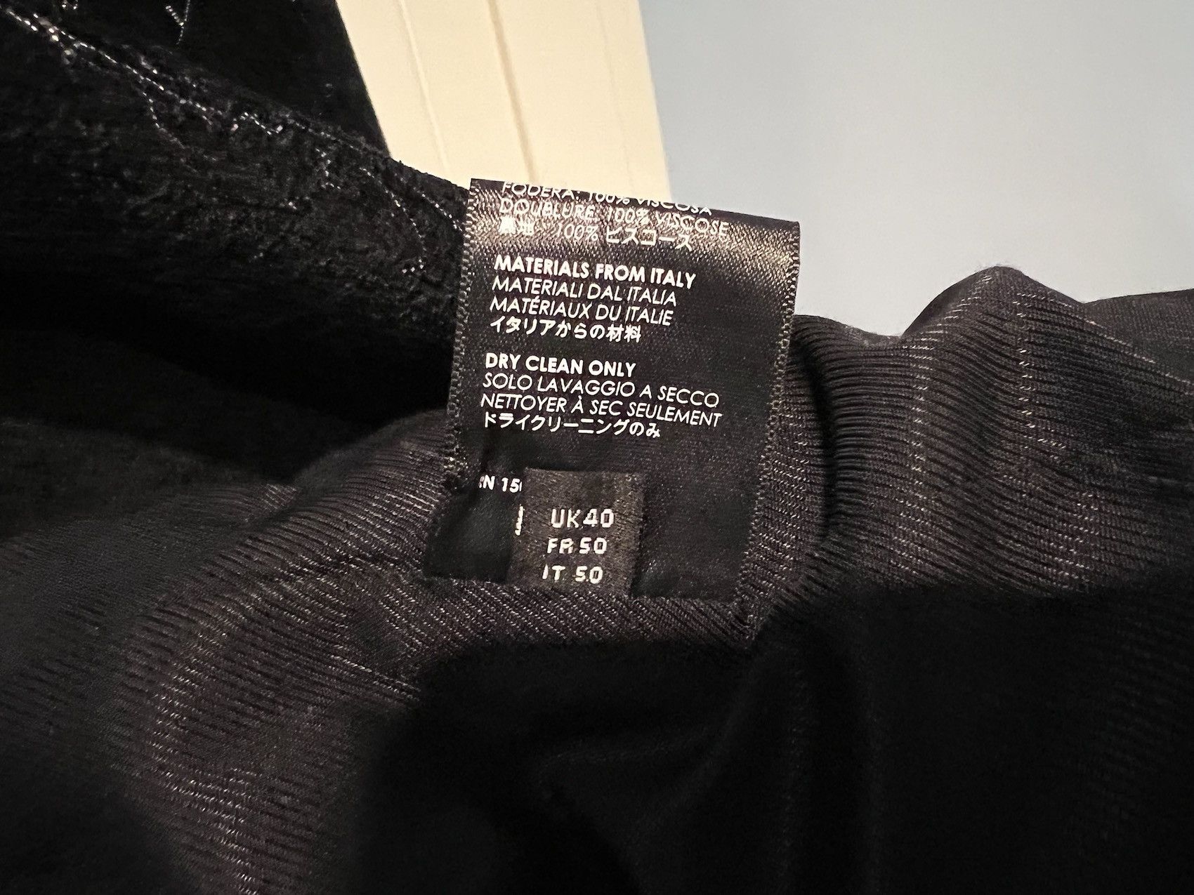 Amiri SS'20 Blazer Velvet in Glitter Paisley Size 40R - 5 Thumbnail