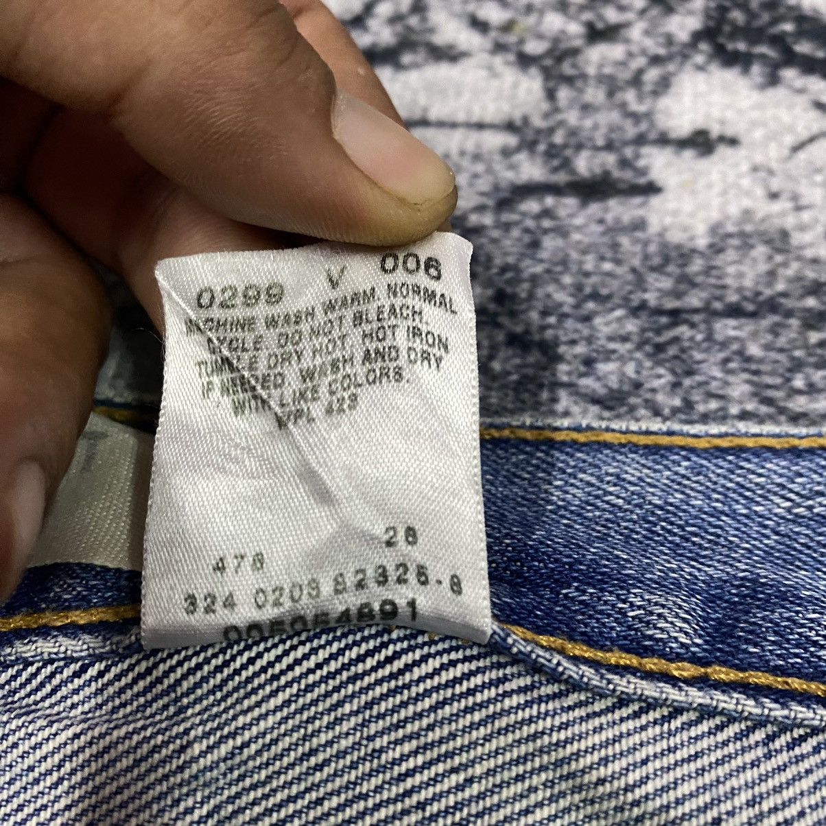 Levi's × Levi's Vintage Clothing × Vintage Vintage Levis 505 Regular Fit Stain Light Washed Denim Jeans Size US 35 - 9 Thumbnail