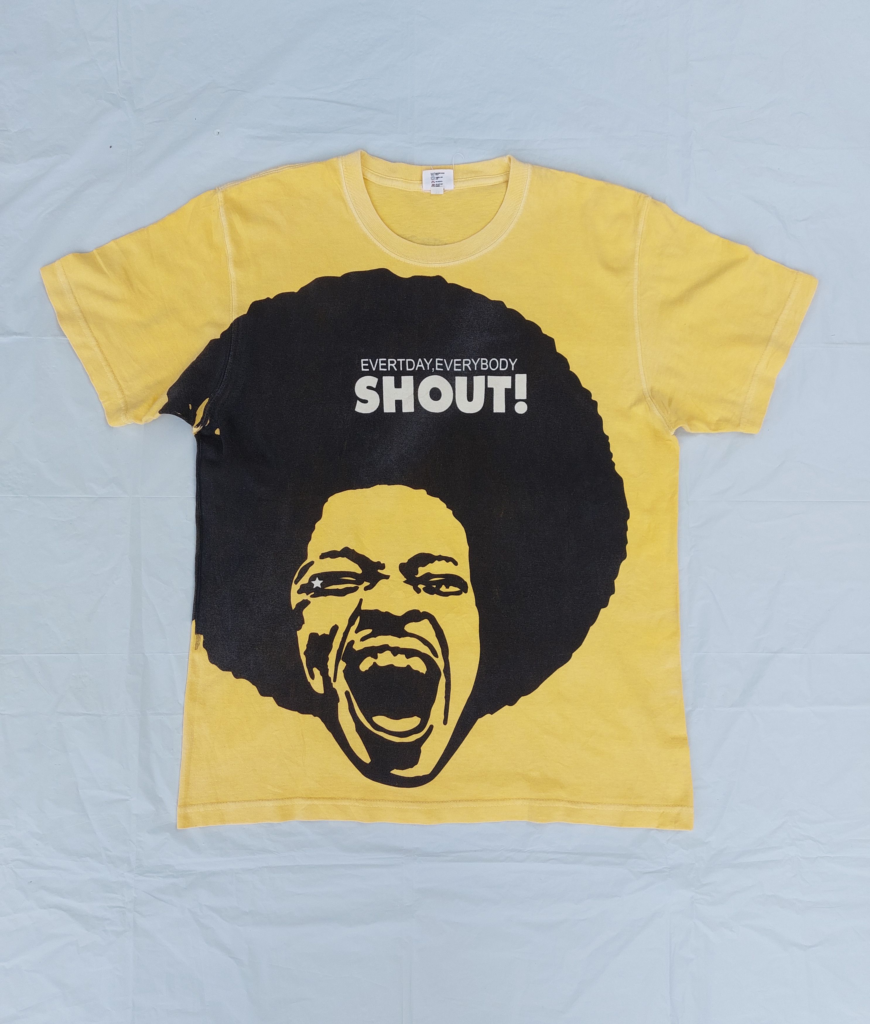 SOULS MANIA overprinted disco t-shirt