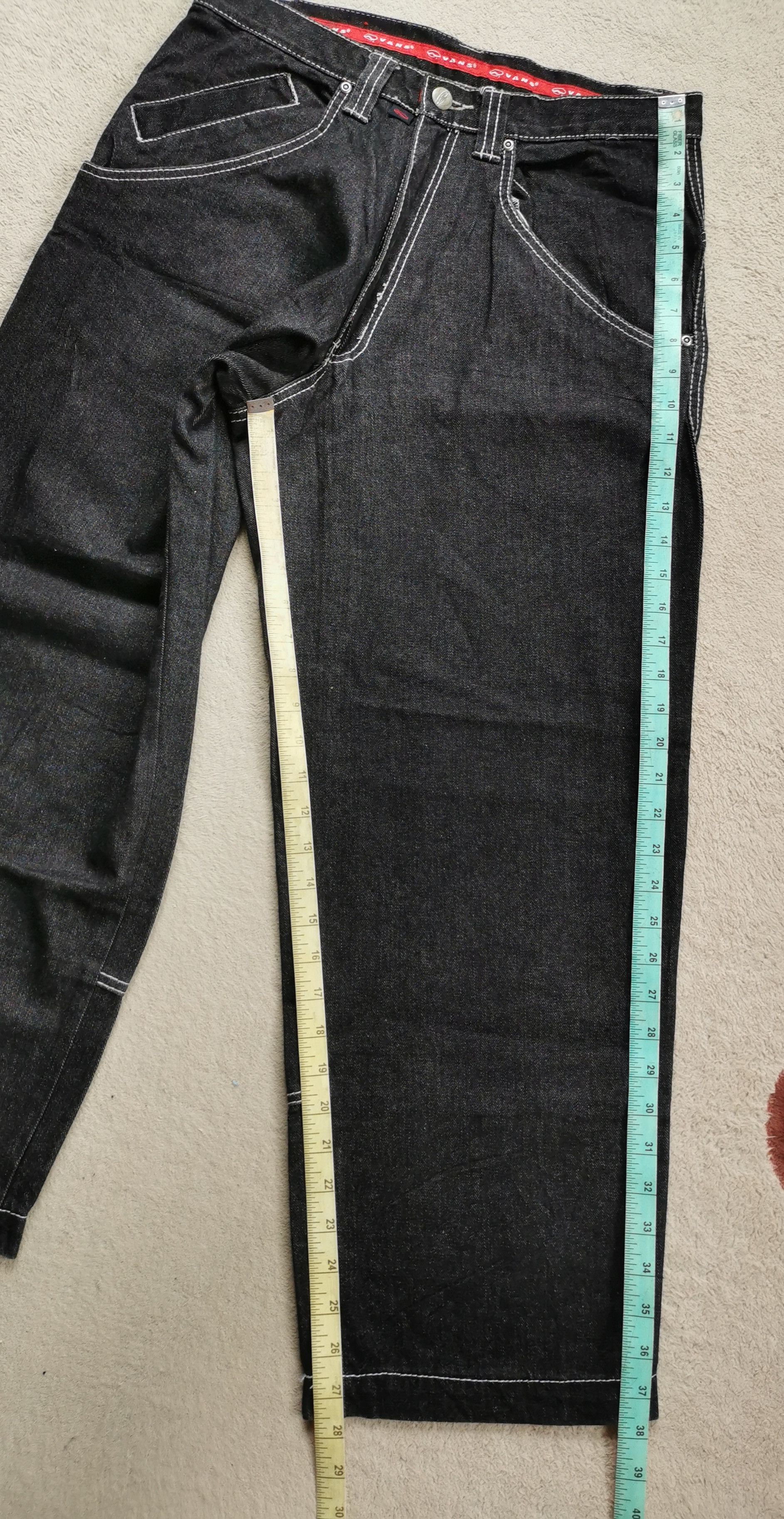 JNCO × Vans × Vintage Vintage Vans Skate Baggy Jeans Size US 31 - 8 Thumbnail