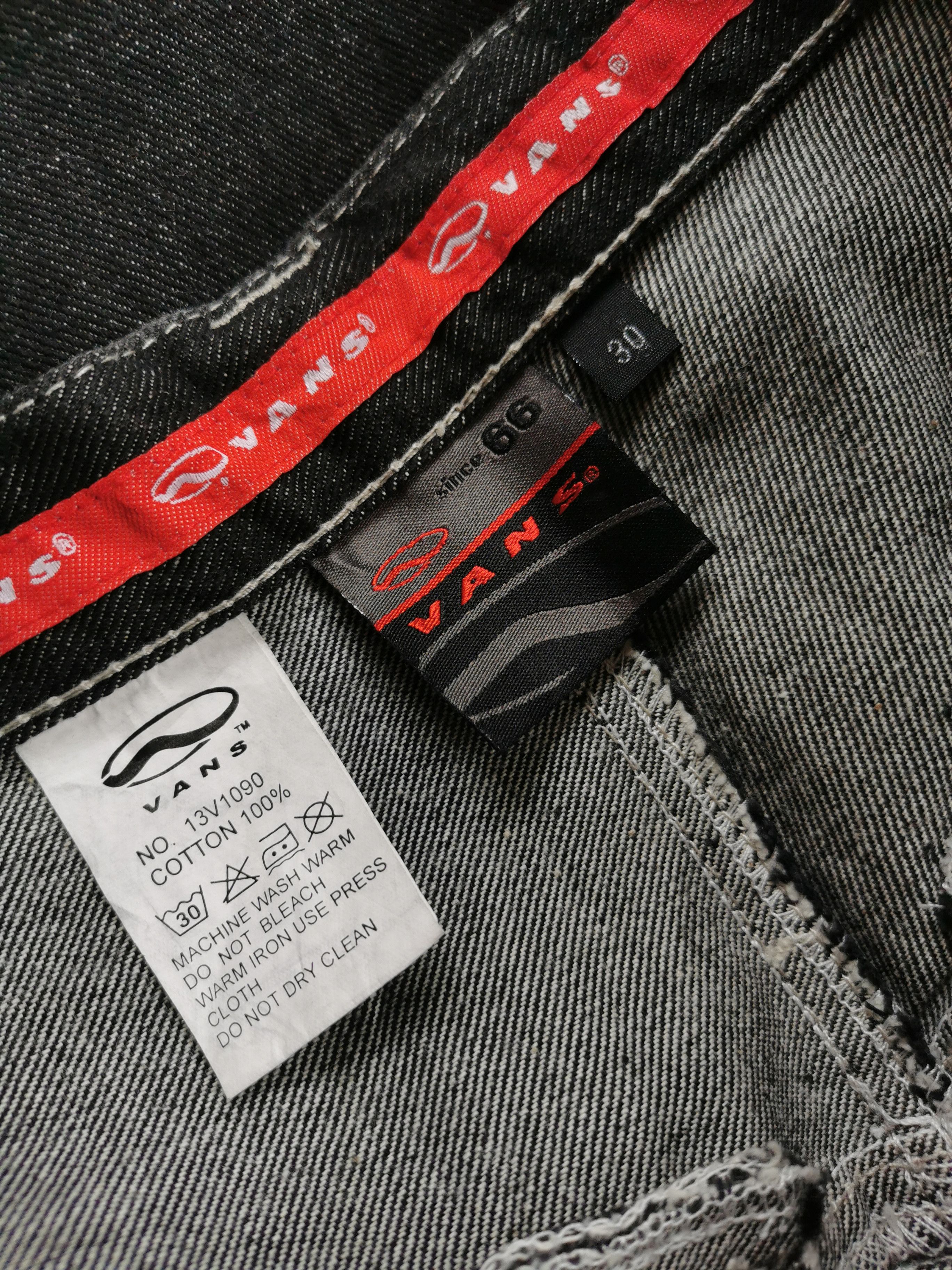 JNCO × Vans × Vintage Vintage Vans Skate Baggy Jeans Size US 31 - 6 Thumbnail