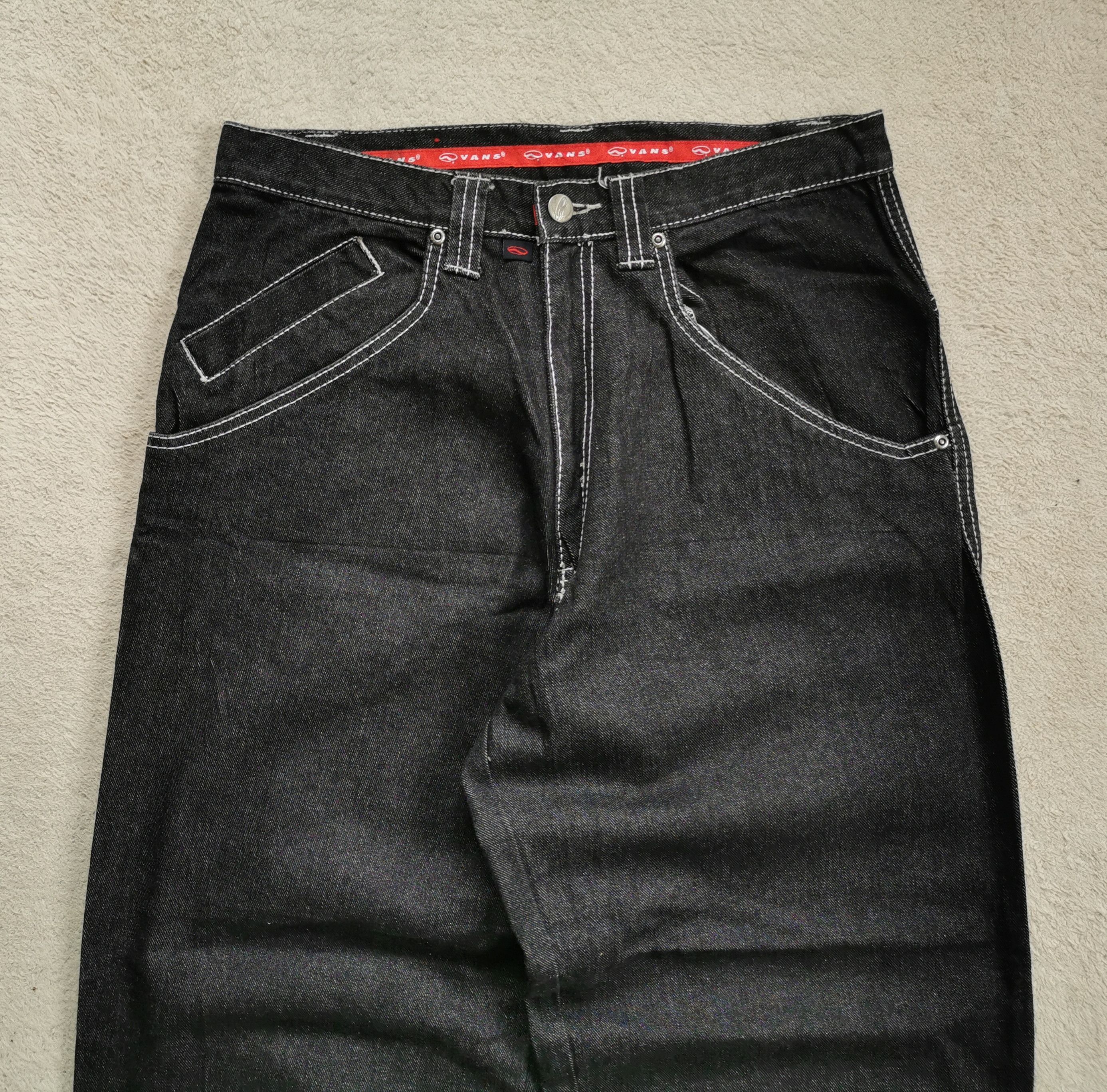 JNCO × Vans × Vintage Vintage Vans Skate Baggy Jeans Size US 31 - 4 Thumbnail