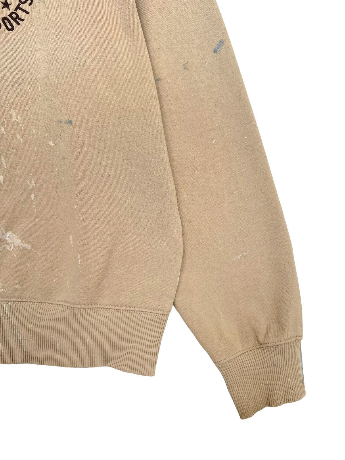Vintage Vintage 90s Nike Sweatshirt Nike Distressed Paint Splashed Size US L / EU 52-54 / 3 - 7 Thumbnail