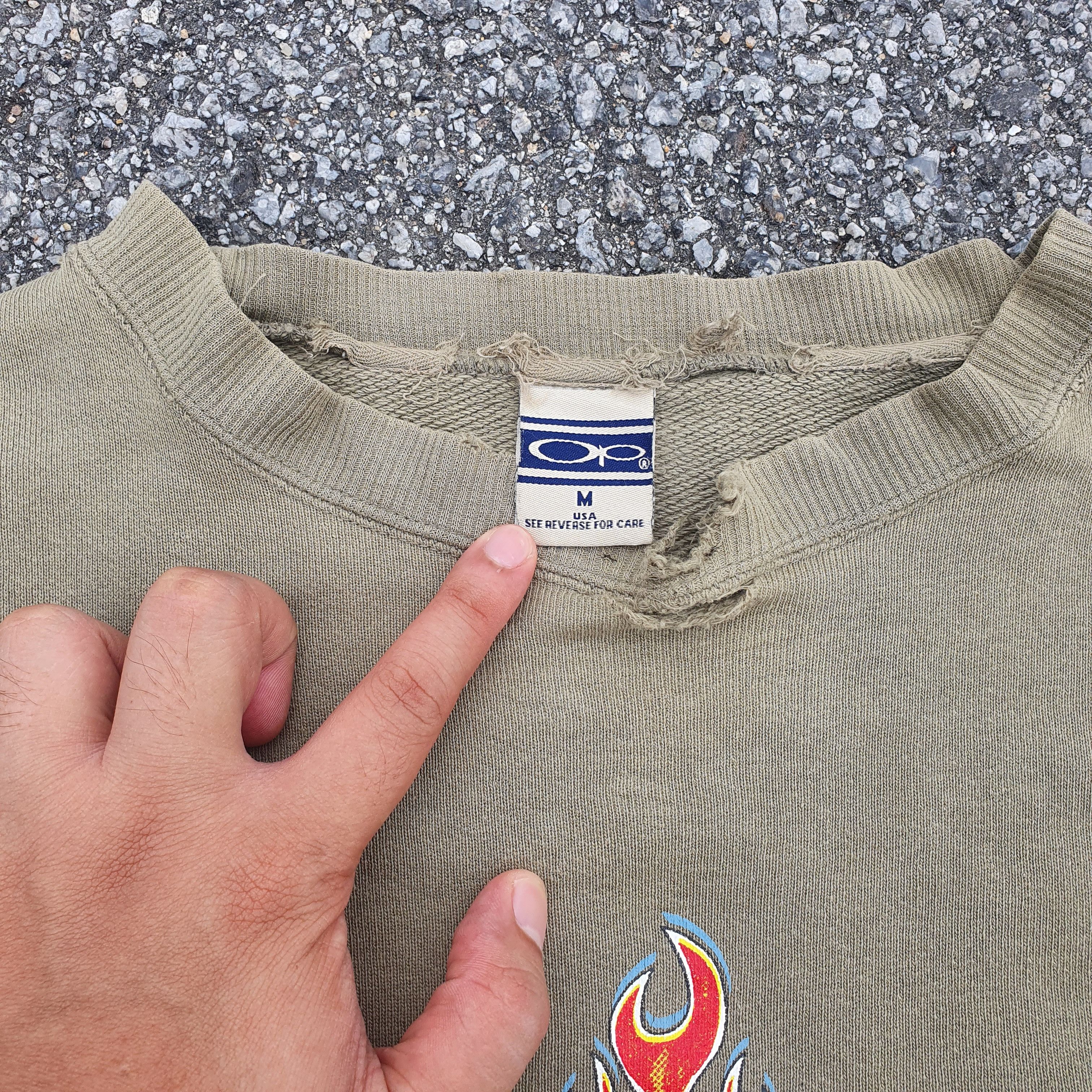 Ocean Pacific × Vintage VINTAGE SWEATSHIRT OCEAN PACIFIC DISTRESSED Size US M / EU 48-50 / 2 - 3 Thumbnail