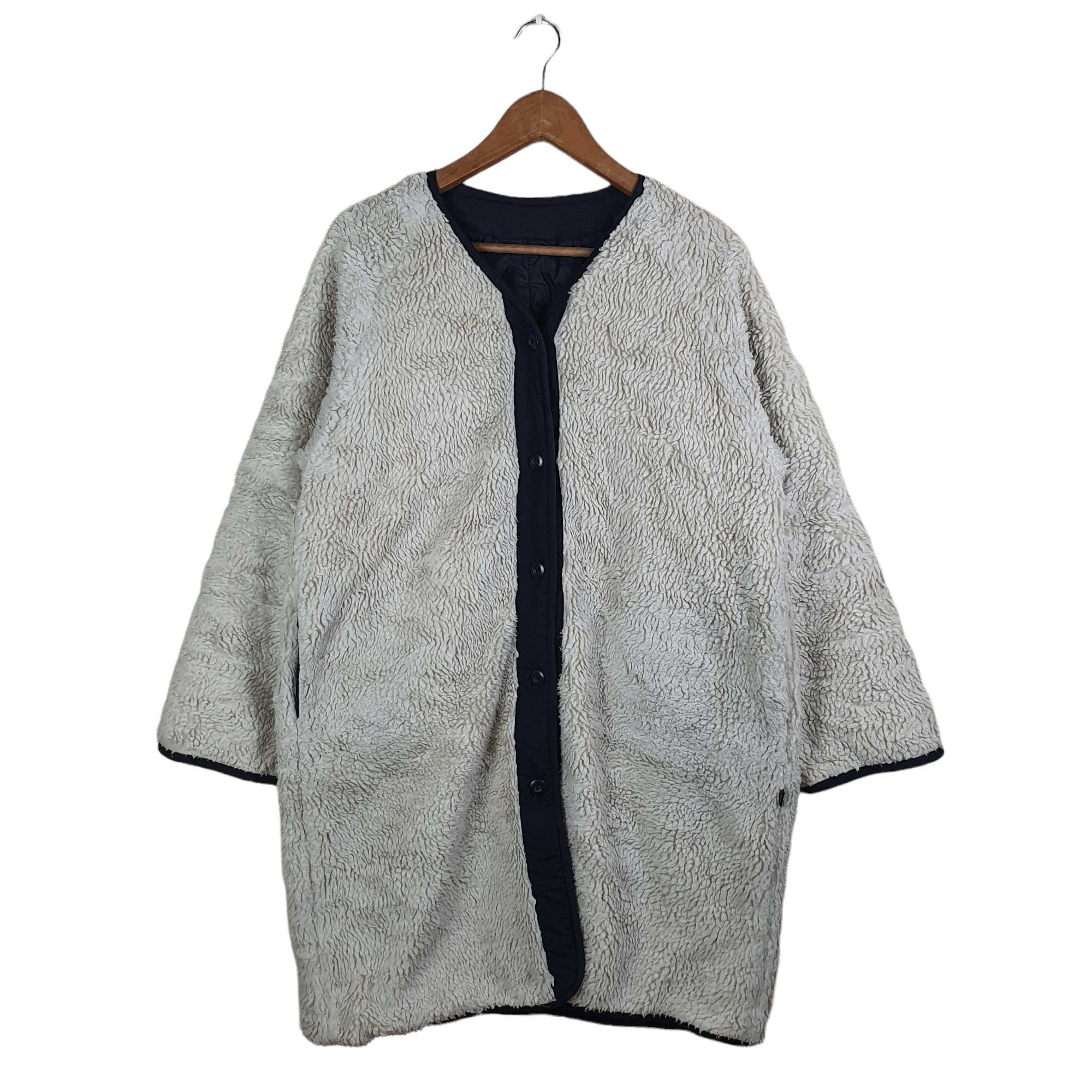image of Sherpa Reversible Jacket Alpha Industries in Black/White, Women's (Size Small)