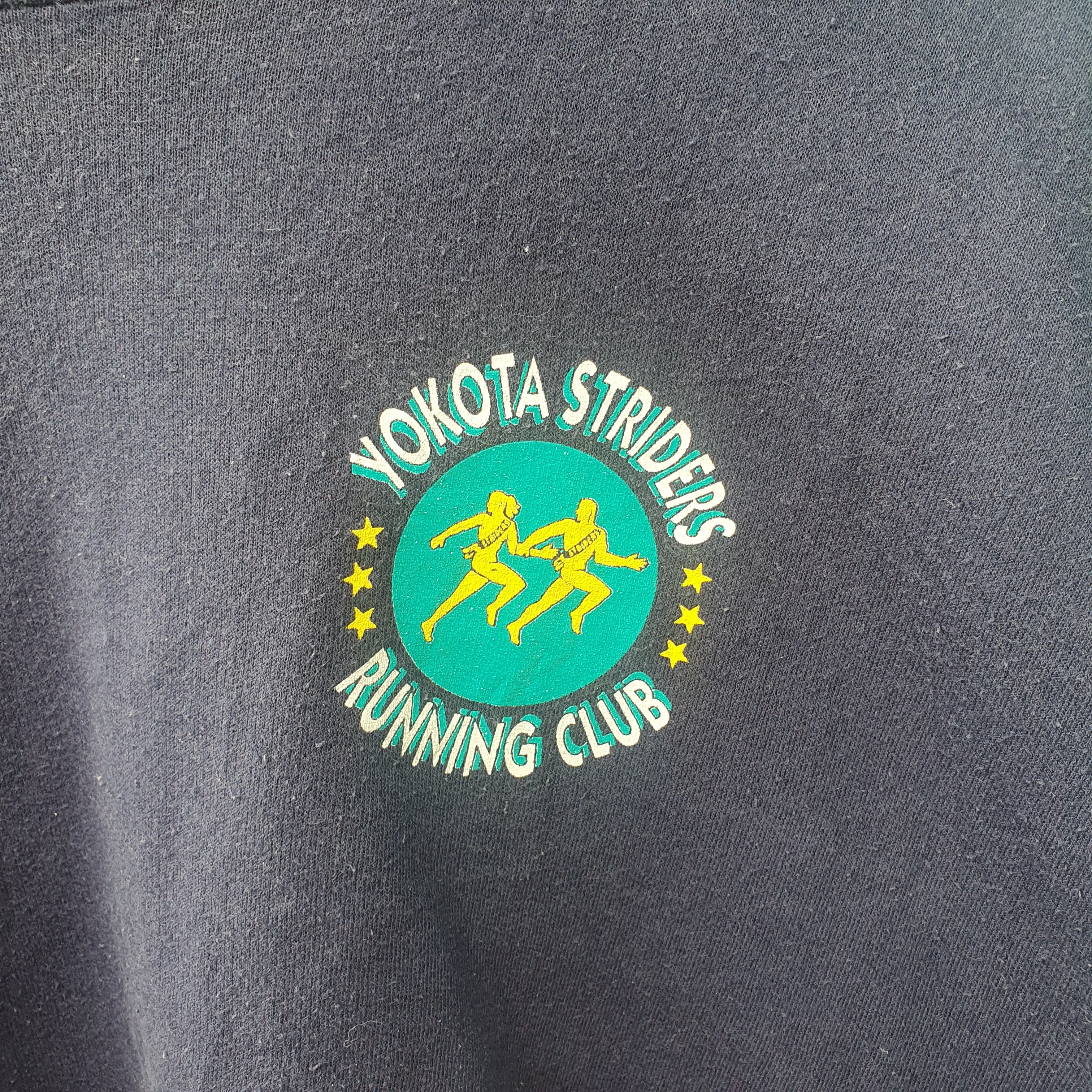 Hanes × Vintage VINTAGE HANES X YOKOTA STRIDESLRS RUNNING CLUB Size US L / EU 52-54 / 3 - 3 Thumbnail