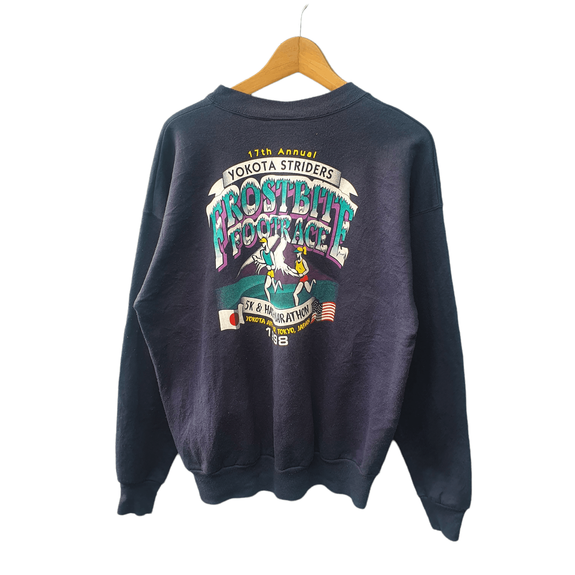 Hanes × Vintage VINTAGE HANES X YOKOTA STRIDESLRS RUNNING CLUB Size US L / EU 52-54 / 3 - 1 Thumbnail