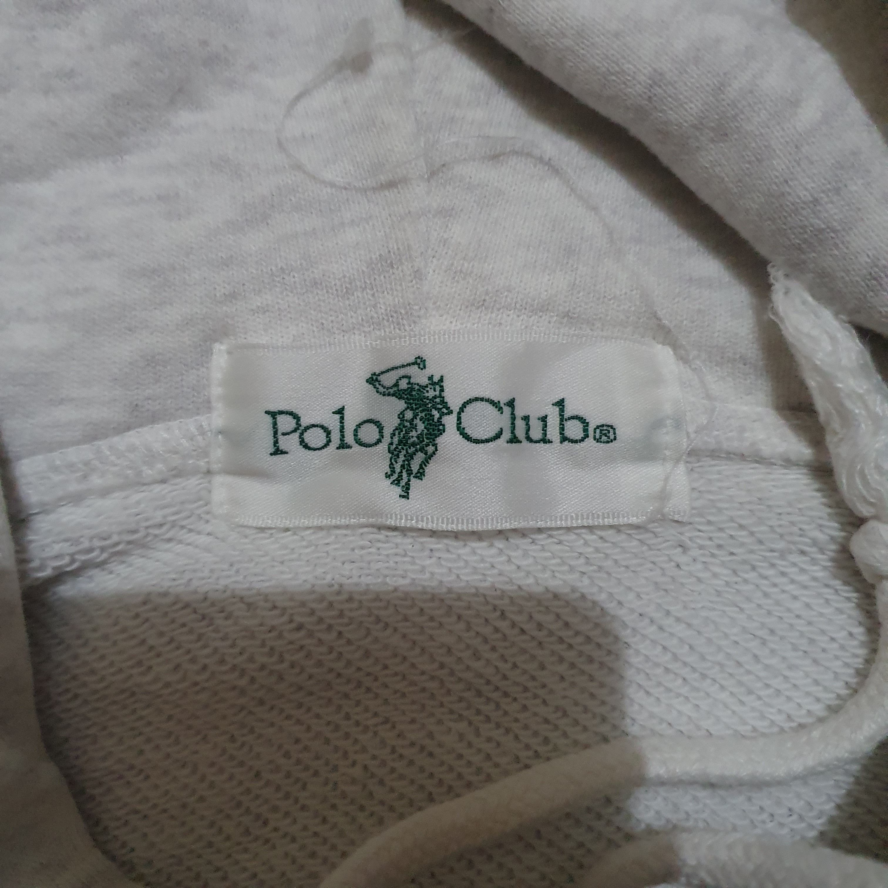 Vintage VINTAGE HOODIE BIG LOGO POLO CLUB FOR MEN Size US L / EU 52-54 / 3 - 5 Thumbnail