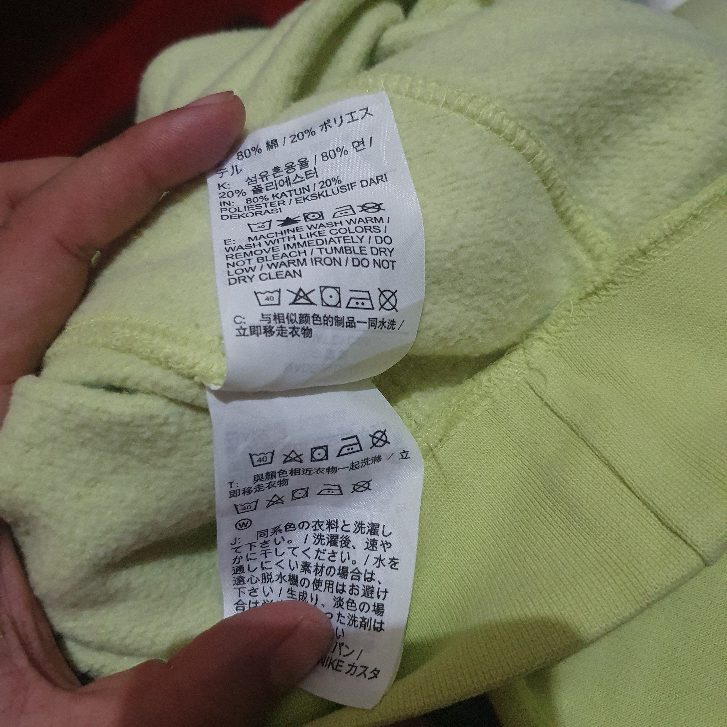 Nike × Vintage SWEATSHIRT NIKE VINTAGE Y2K SMALL SWOOSH Size US L / EU 52-54 / 3 - 5 Thumbnail