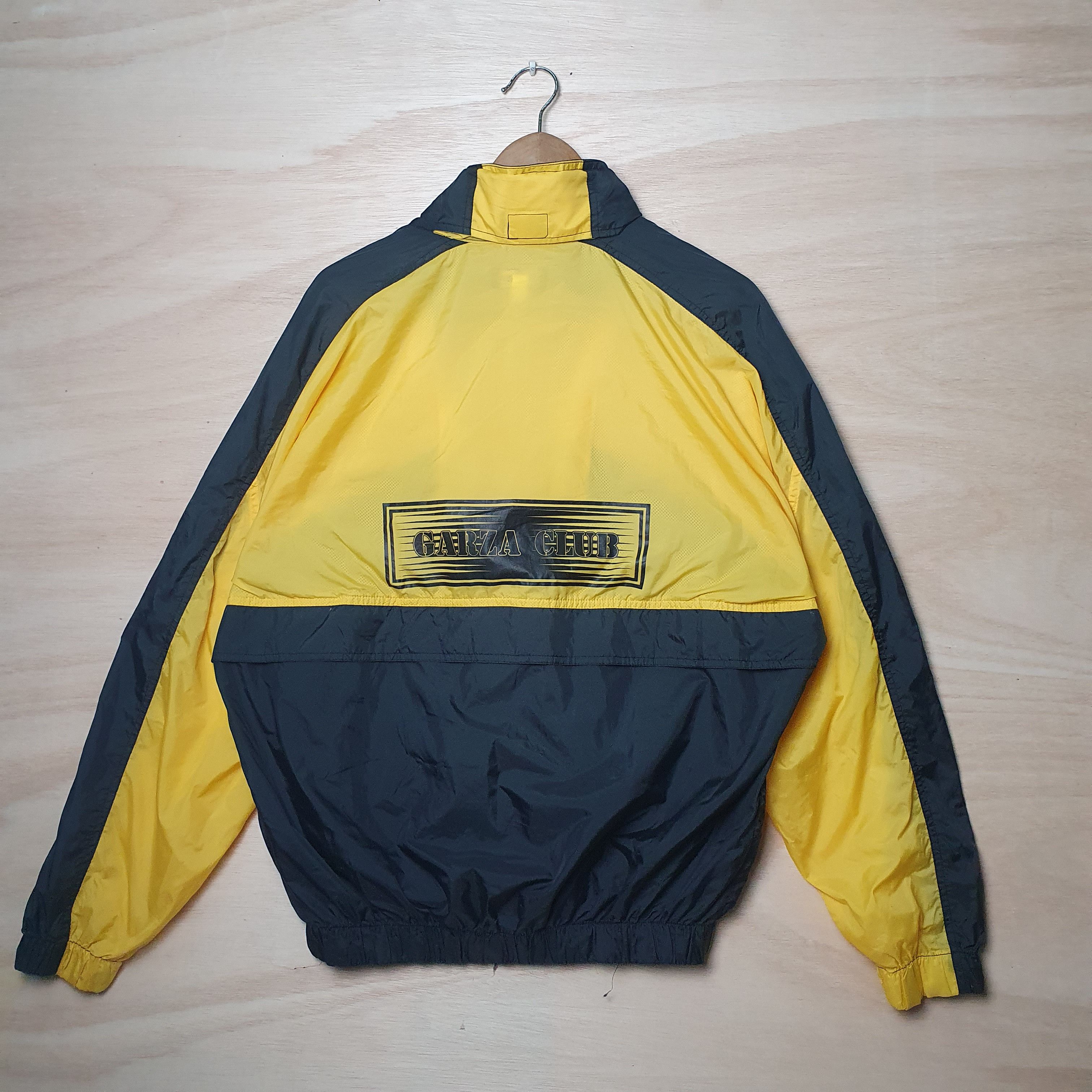 VINTAGE GARZA CLUB BIG LOGO BACKPRINT WINDBREAKER